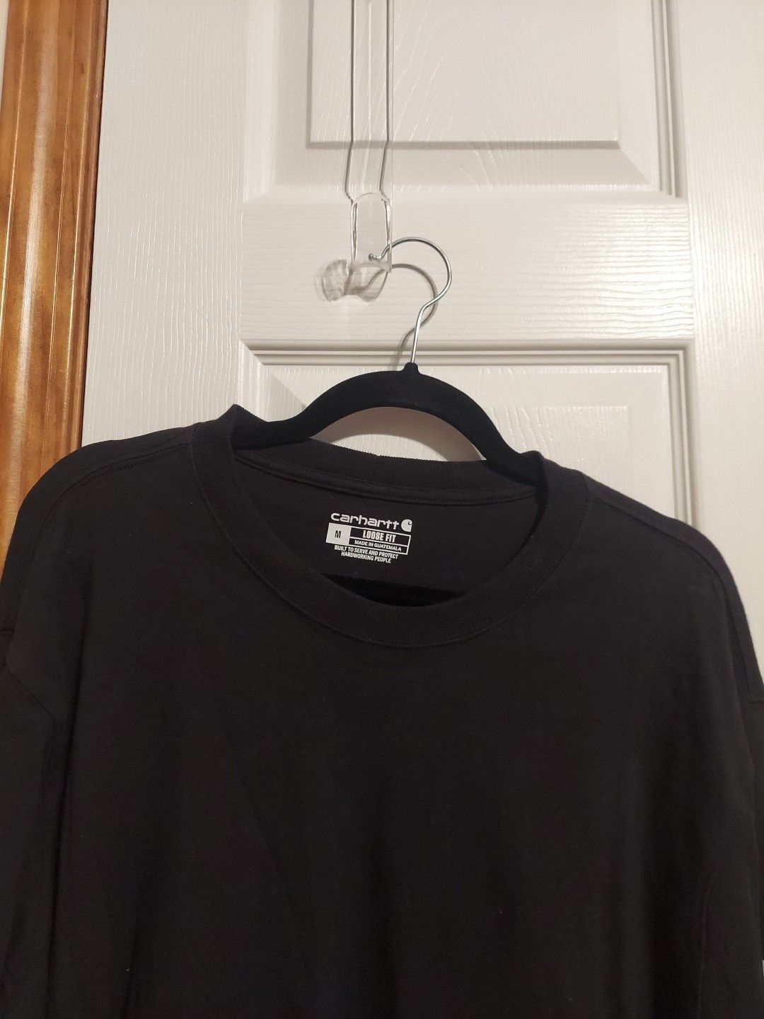 Carhartt Carhartt Long Sleeve T-Shirt Men's Medium Black Loose Fit, Size US M / EU 48-50 / 2 - 7 Thumbnail