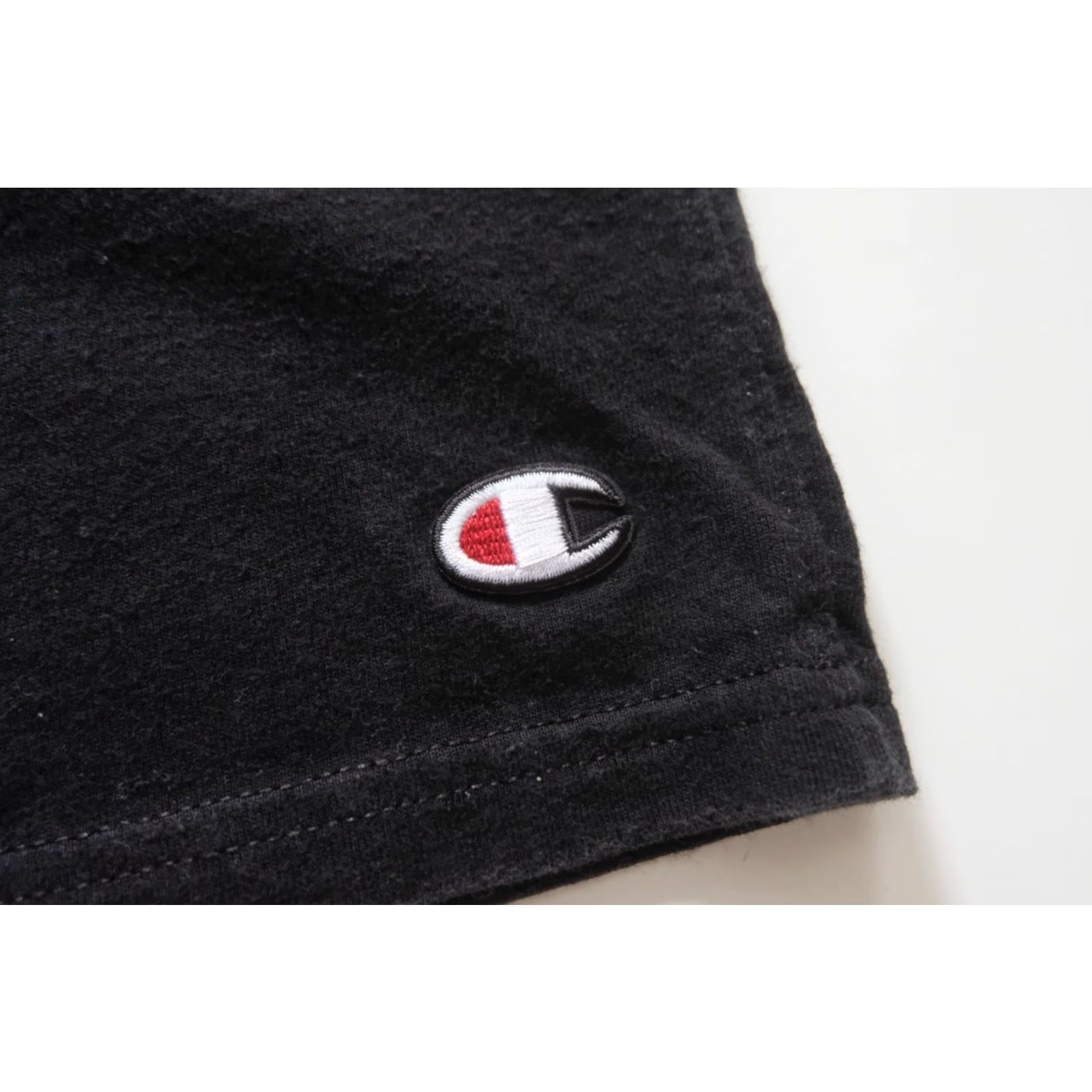 Champion VINTAGE CHAMPION CORE 90s COTTON BLACK SHORTS 8.5" INSEAM XL MEN Size US 36 / EU 52 - 4 Thumbnail
