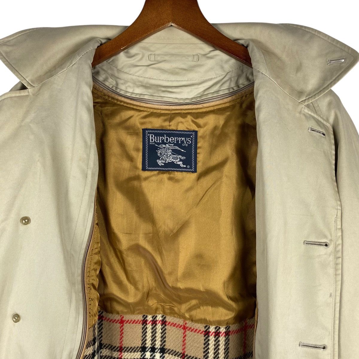 Burberry × Burberry Prorsum Vintage Burberry Novacheck Trench Coat Size US L / EU 52-54 / 3 - 2 Thumbnail