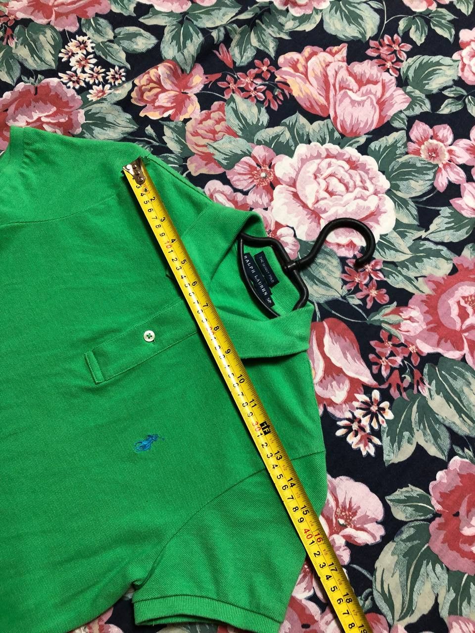 Ralph Lauren Vintage Ralph Lauren Classic Skinny Green Polo Size S Size S / US 4 / IT 40 - 12 Thumbnail