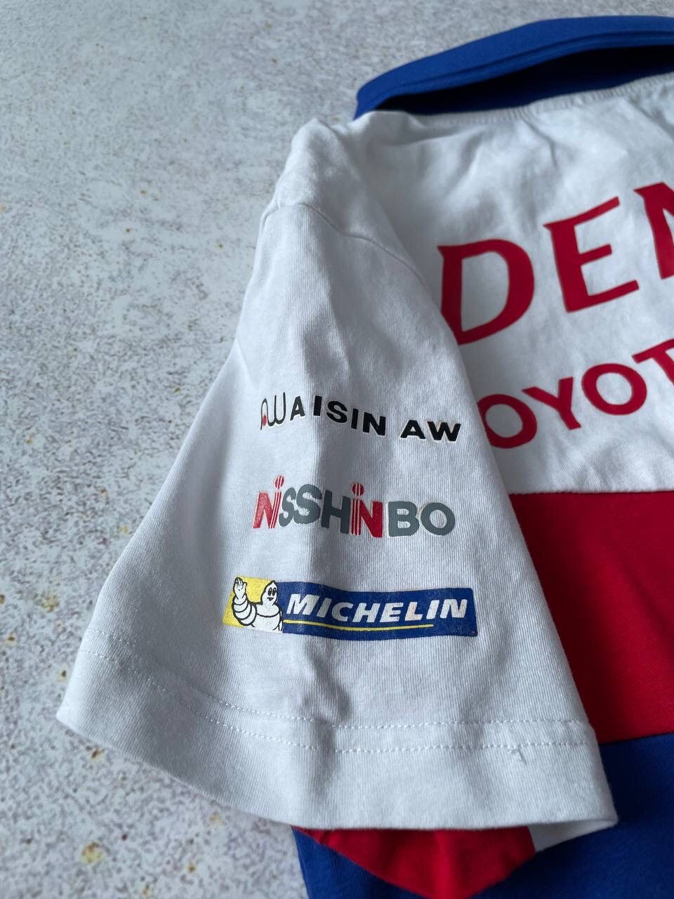 NASCAR × Vintage Vintage Toyota Mobil 1 Racing Polo Big Graphic Logo Y2K Rare Size US M / EU 48-50 / 2 - 5 Thumbnail