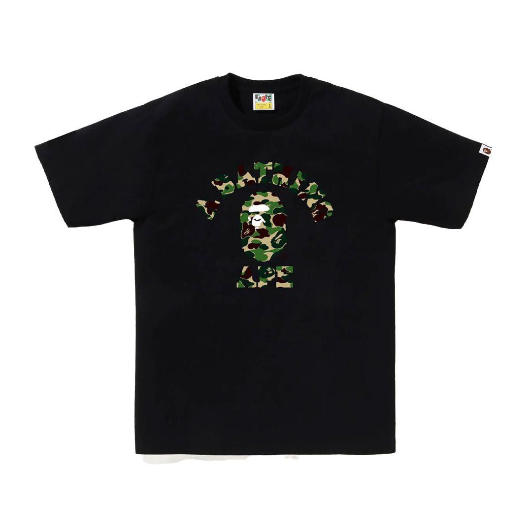 Bape ABC Camo College Tee Black Size US S / EU 44-46 / 1 - 1 Preview