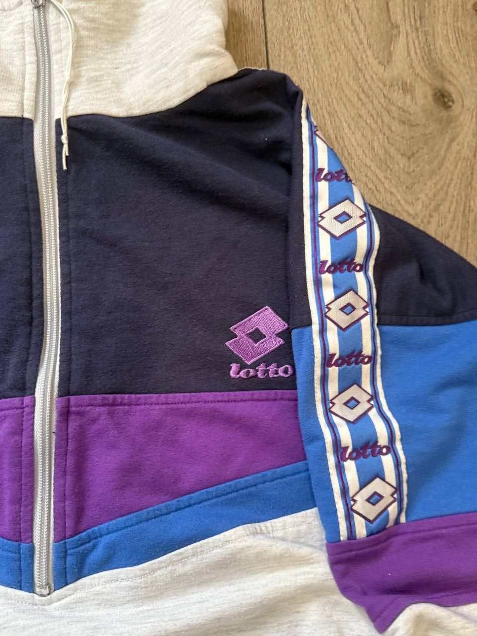 Lotto Sport Vintage 80s Lotto Sweatshirt Int'l Team Mens Size L Size US L / EU 52-54 / 3 - 4 Thumbnail