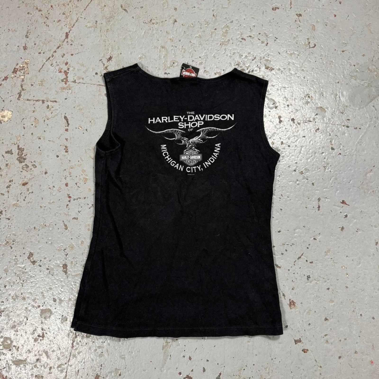 Harley Davidson Harley davidson eagle rhinestone Tank top Size XS / US 0-2 / IT 36-38 - 3 Thumbnail