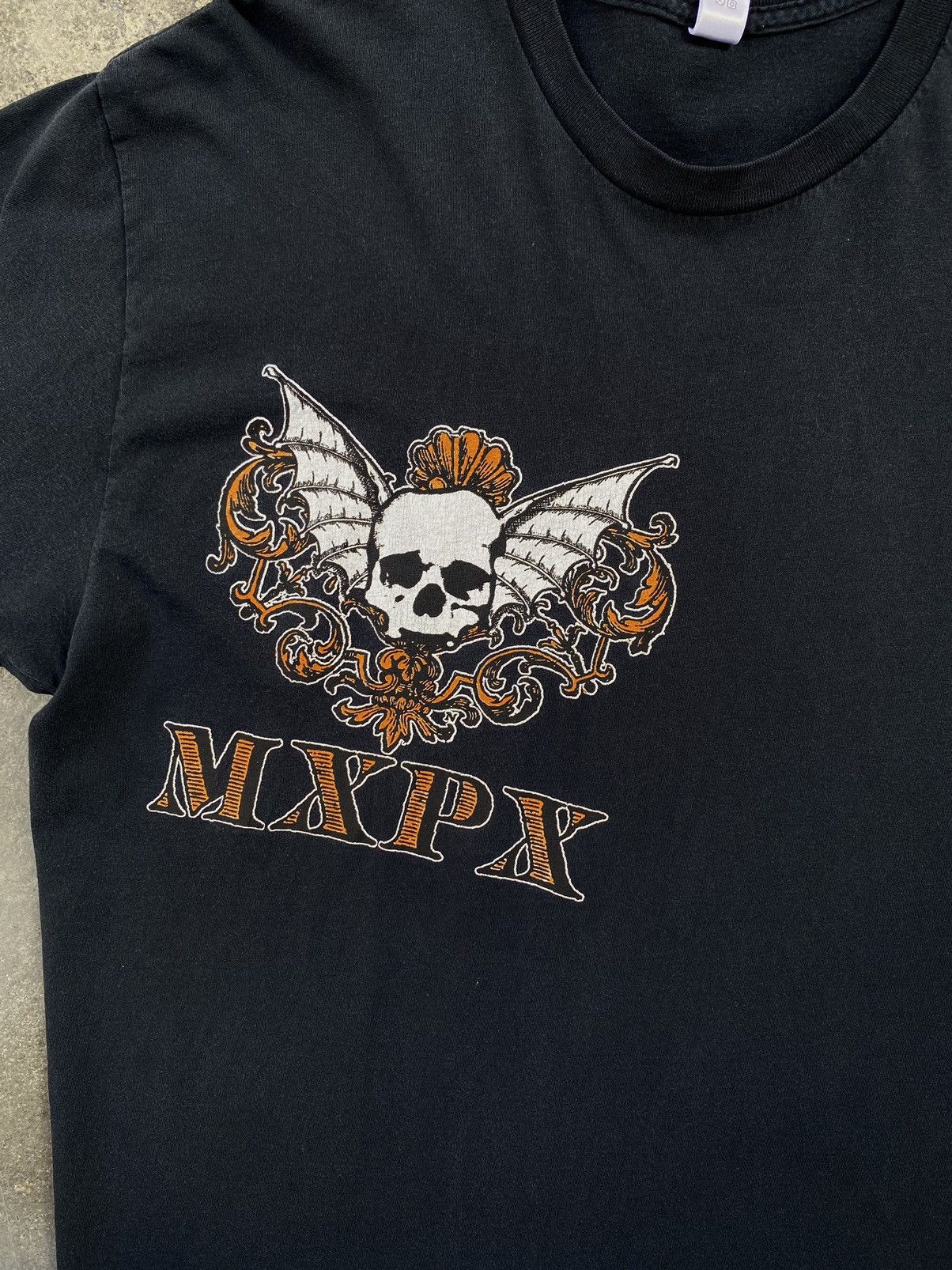 Rare Vintage Mxpx Skull Punk Band Tee