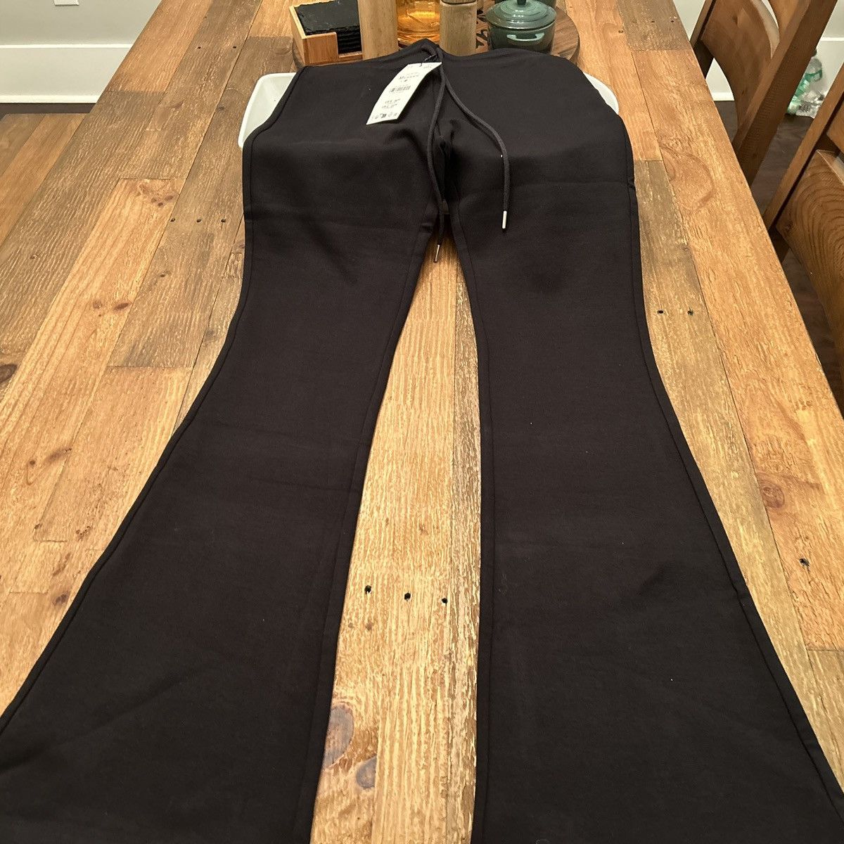 Zara Zara Interlock Flare Pants size M Size 30" / US 8 / IT 44 - 1 Thumbnail