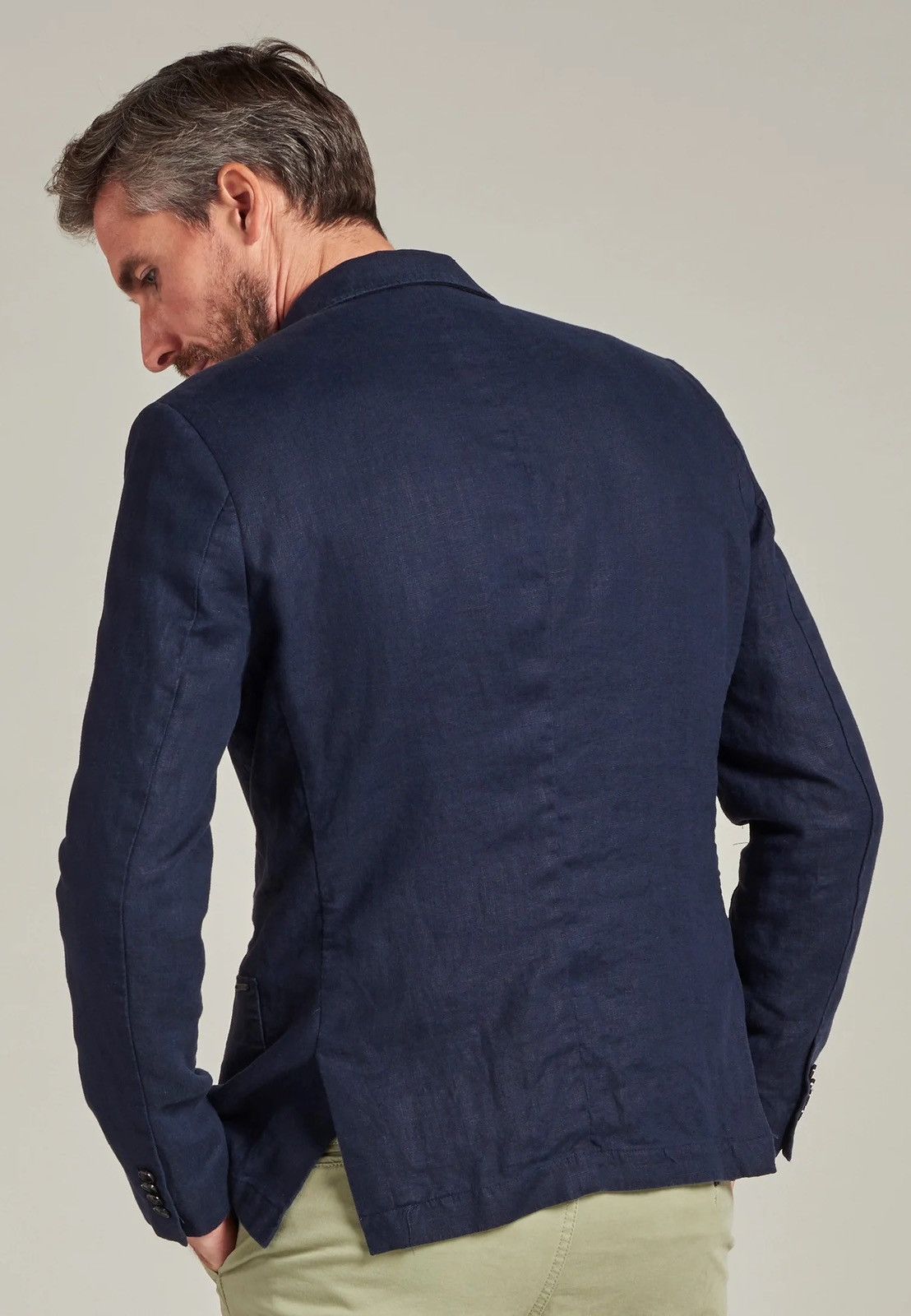 Other Dstrezzed Linen Cotton Blazer Size 38R - 7 Thumbnail