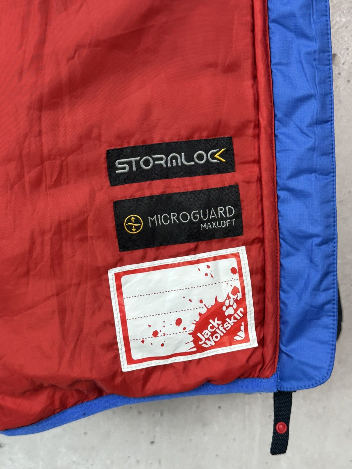 Jack Wolfskin Jack Wolfskin Stormlock Microguard Maxloft Blue Men’s Jacket Size US M / EU 48-50 / 2 - 14 Thumbnail