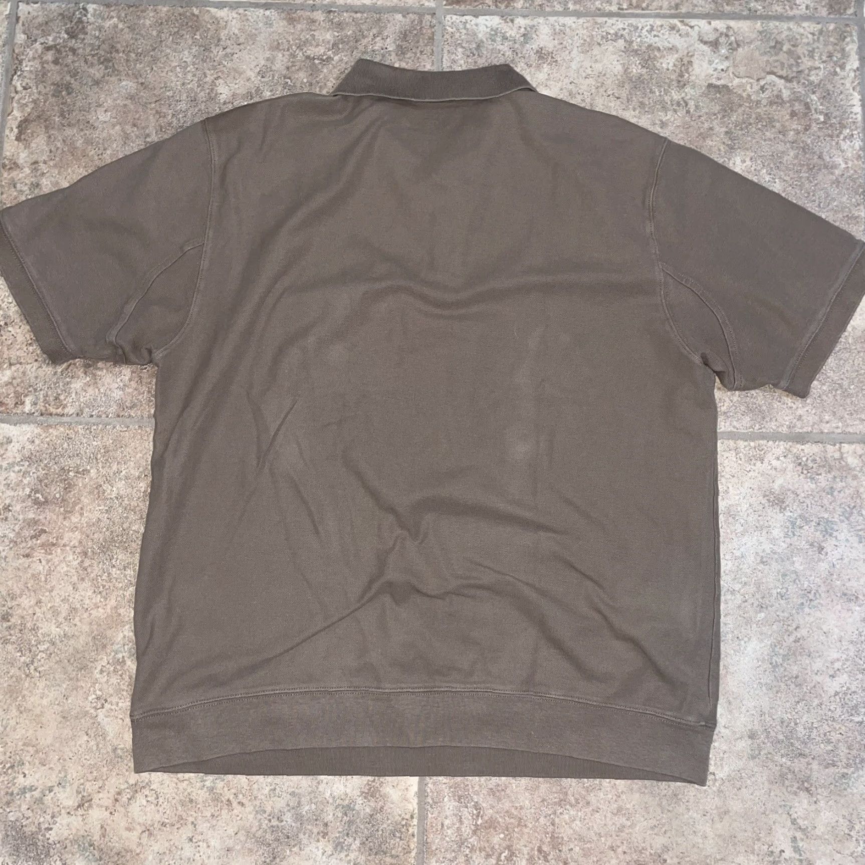 Vintage Duluth Trading Co. Brown Pocket Tee Half Button Up Men’s L Shirt Short Sleeve Pocket Tee Button-Up Mens L Brown Size US L / EU 52-54 / 3 - 5 Thumbnail