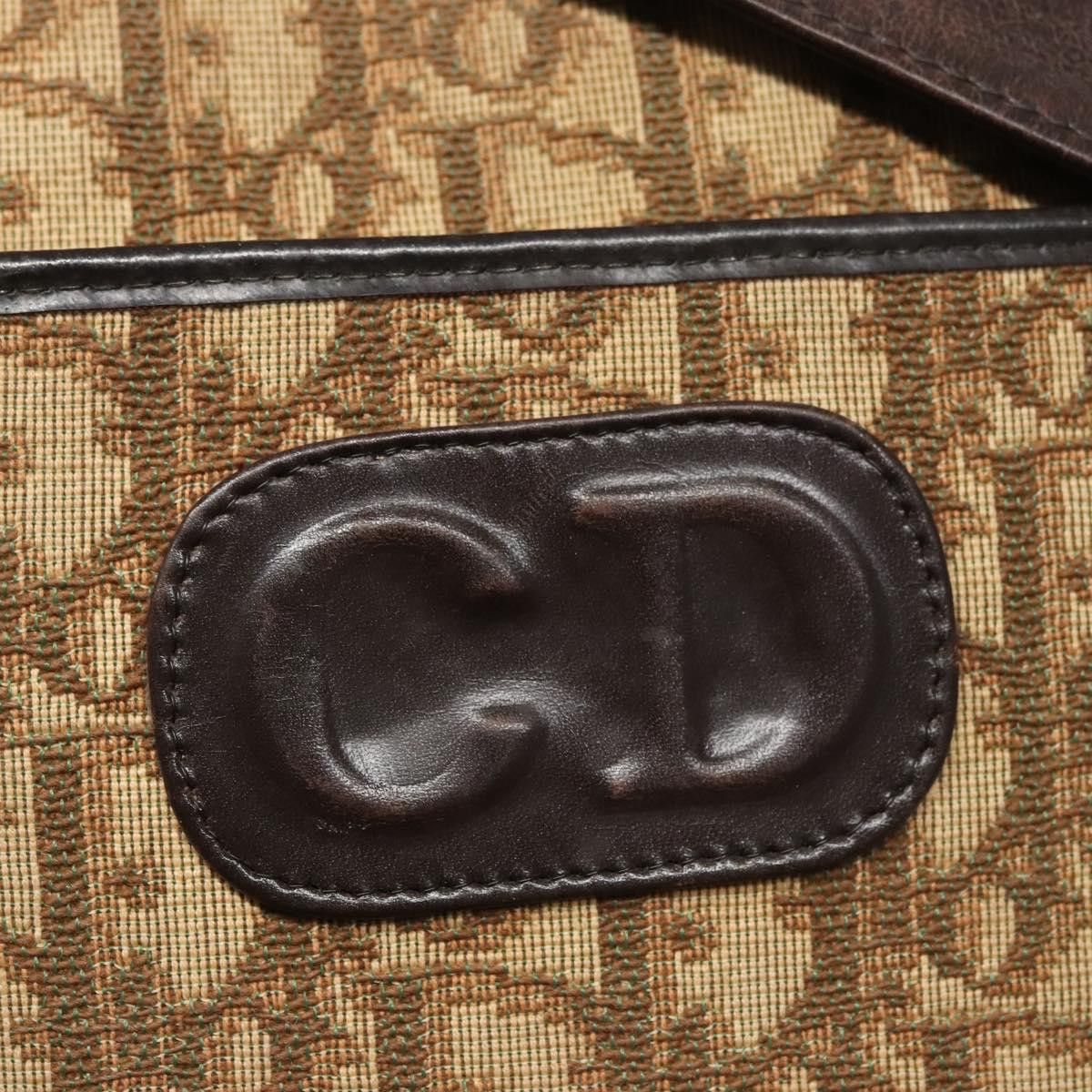 Dior DIOR Trotter Canvas Shoulder Bag Brown Size ONE SIZE - 14 Thumbnail