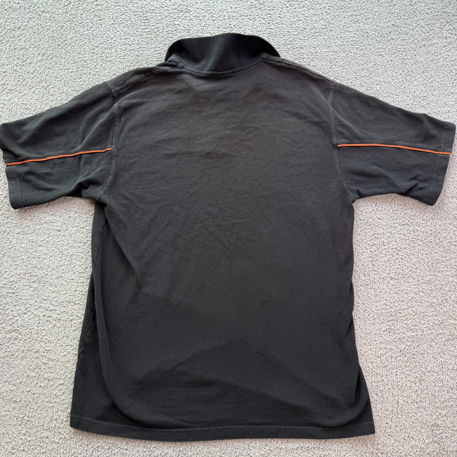 NFL Vintage Cincinnati Bengals NFL Polo Shirt Black Embroidered Size US XL / EU 56 / 4 - 2 Thumbnail