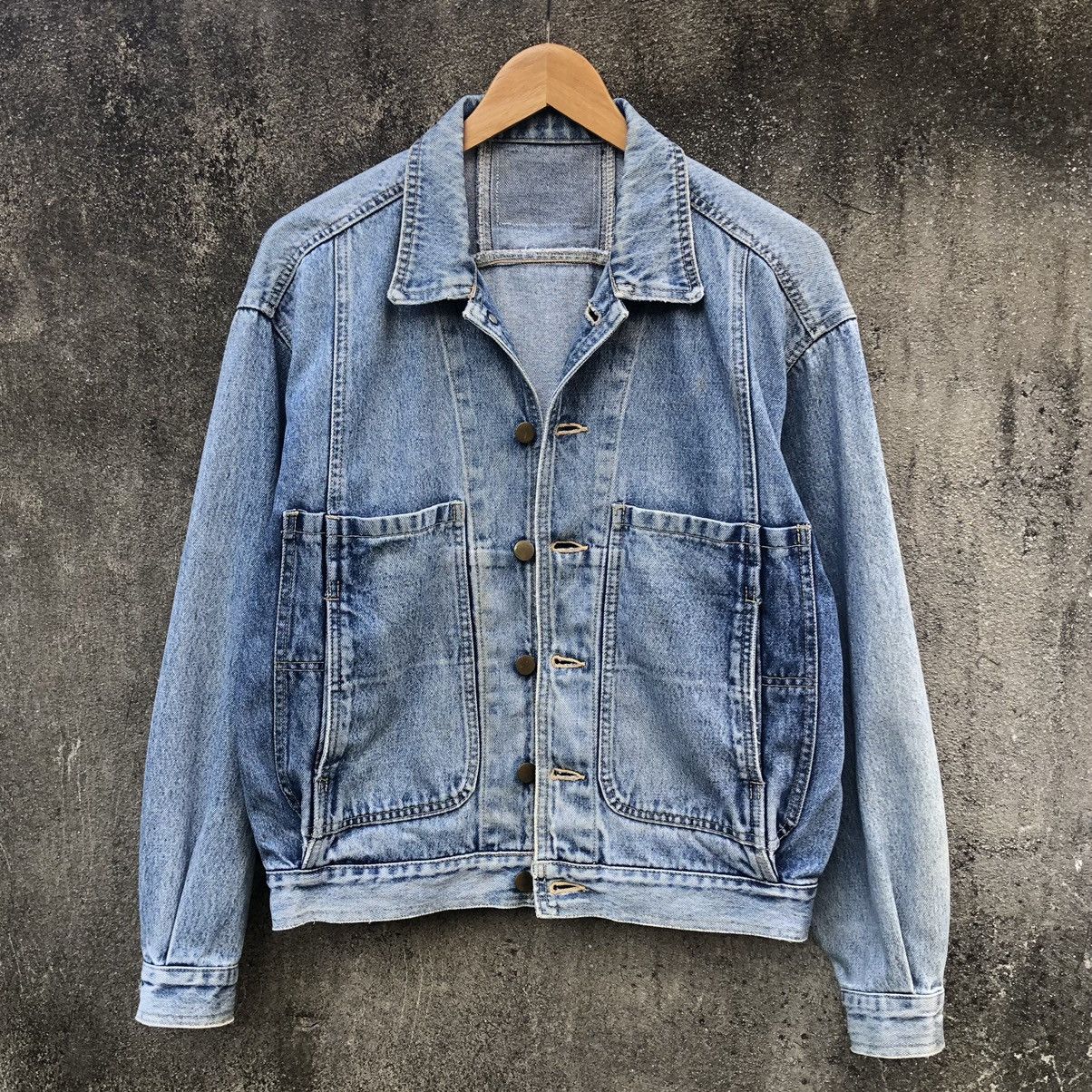 Vintage Vintage 80s / 90s Trucker Denim Jacket Size US M / EU 48-50 / 2 - 1 Thumbnail