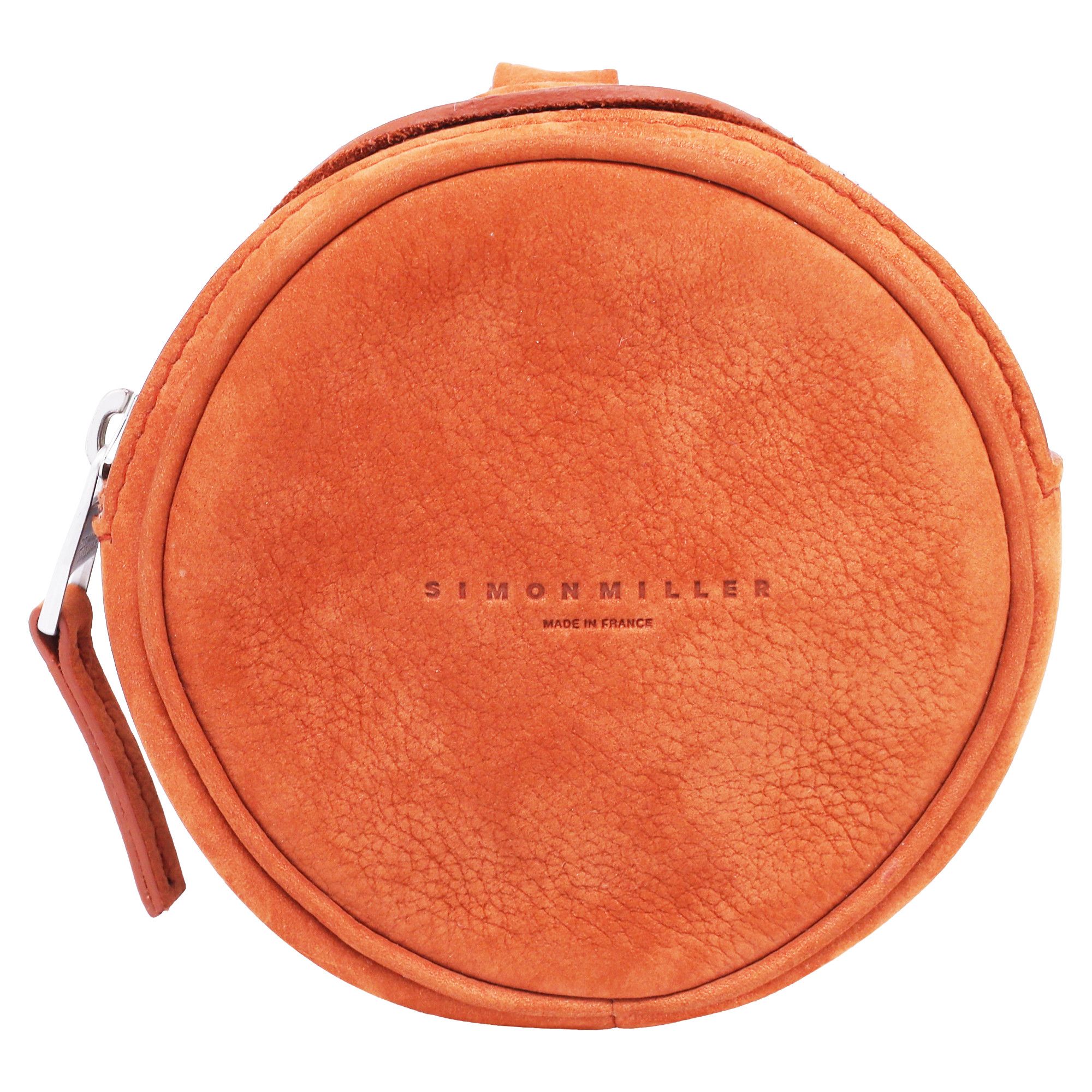 Simon Miller Simon Miller Circle Pop Pouch in Brown Suede Size ONE SIZE - 1 Thumbnail