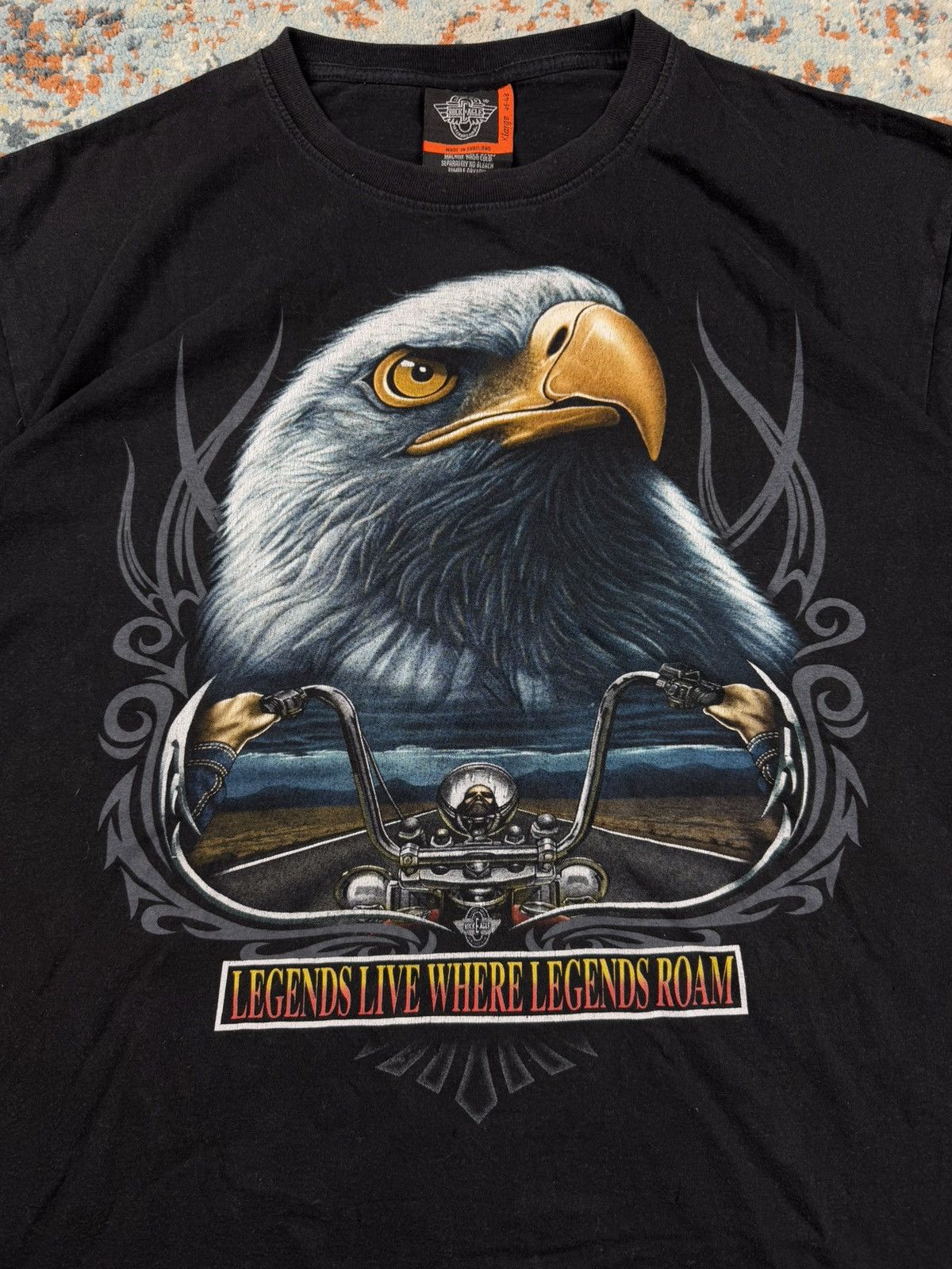 Vintage × West Coast Choppers Vintage y2k Chopper tribal bald eagle graphic tee Size US XL / EU 56 / 4 - 7 Thumbnail