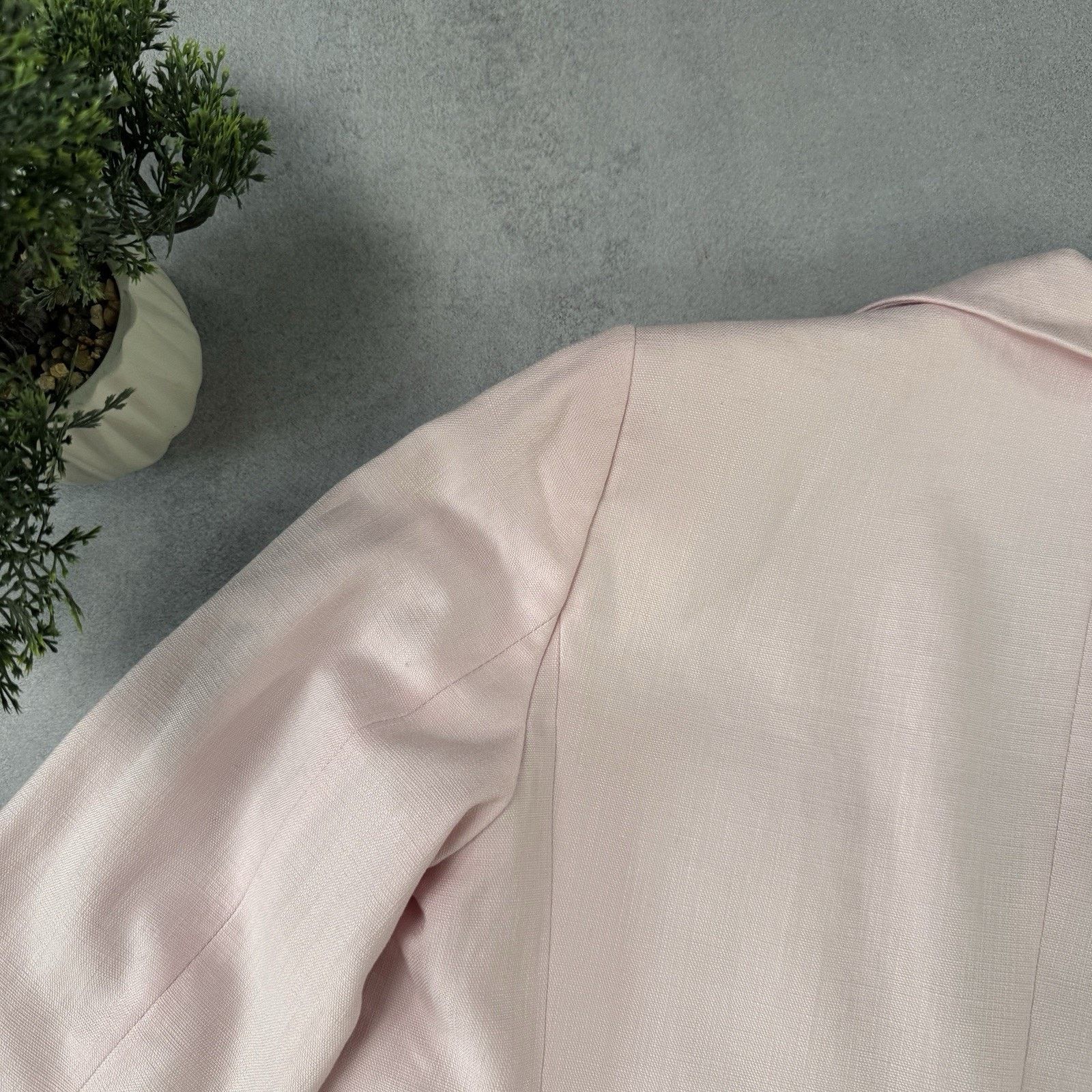 Sezane Sezane Paris Pink Double-Breasted Blazer Jacket Women's Size XS / US 0-2 / IT 36-38 - 14 Thumbnail