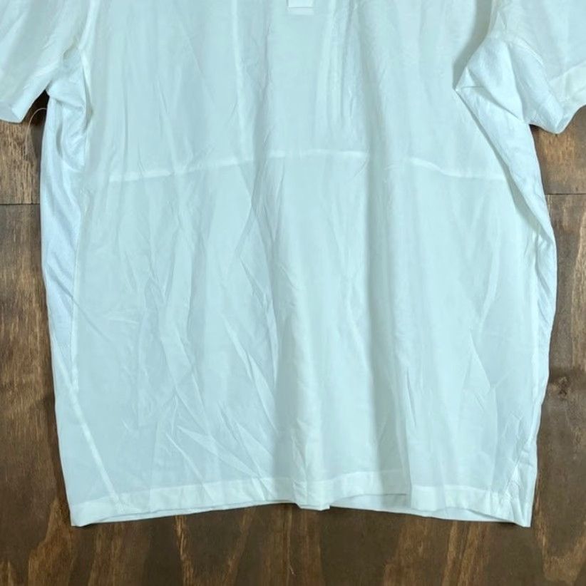 Adidas Adidas Mens Shirt White Polo Aeroready Tech Short Sleeve Athletic Stretch XL Polo Shirts Athletic Mens White Size US XL / EU 56 / 4 - 3 Thumbnail