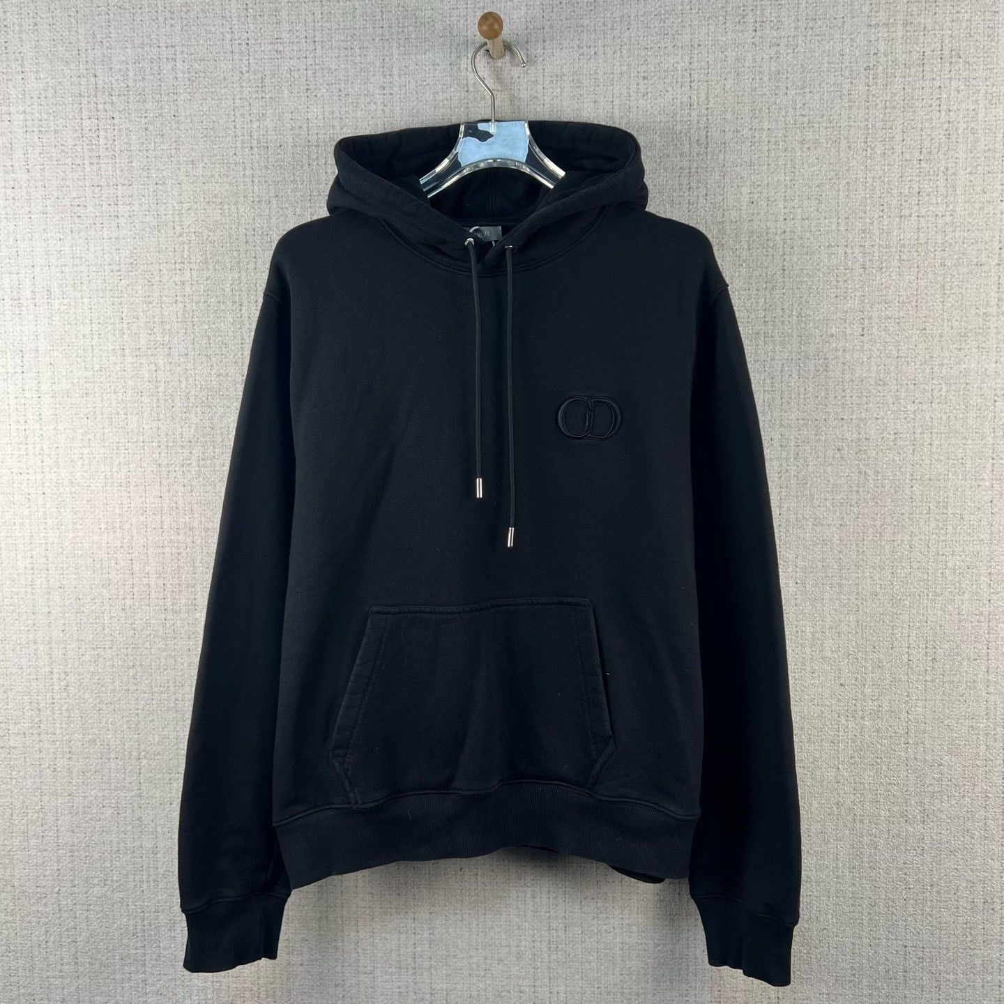 Dior DIOR CD Logo Jersey Hooded Sweatshirt Size US XXL / EU 58 / 5 - 1 Thumbnail