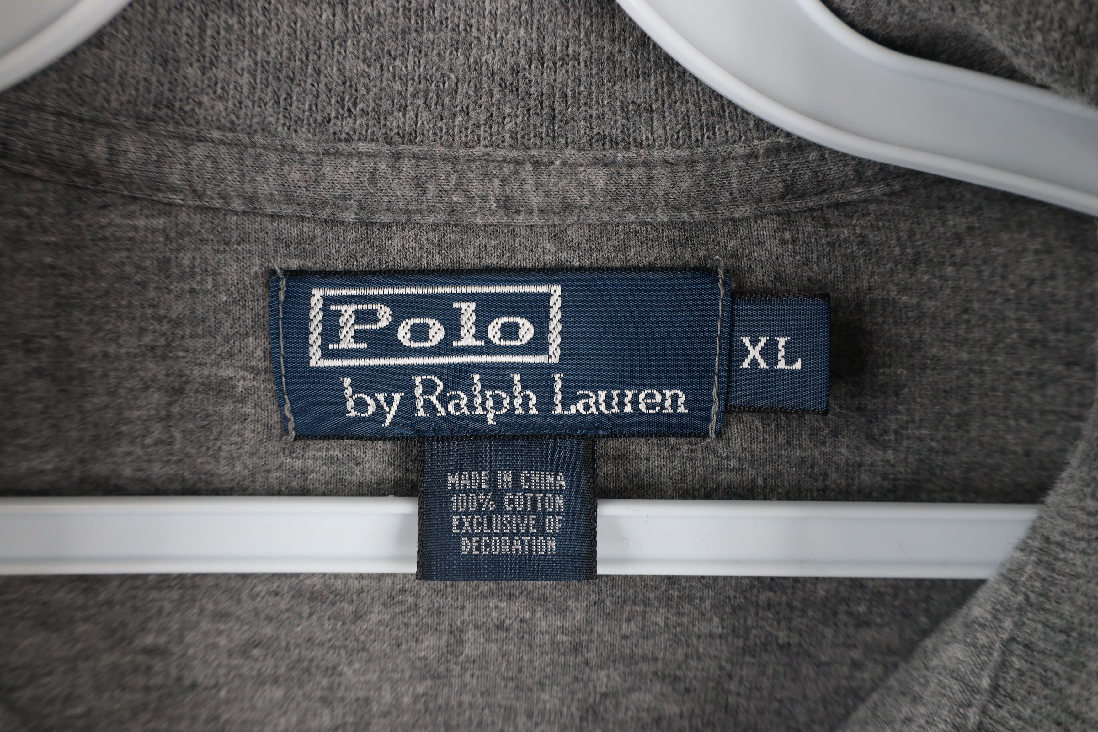 Ralph Lauren × Vintage Vintage 90s Ralph Lauren Knit Half Zip Pullover Sweater Size US XL / EU 56 / 4 - 5 Thumbnail