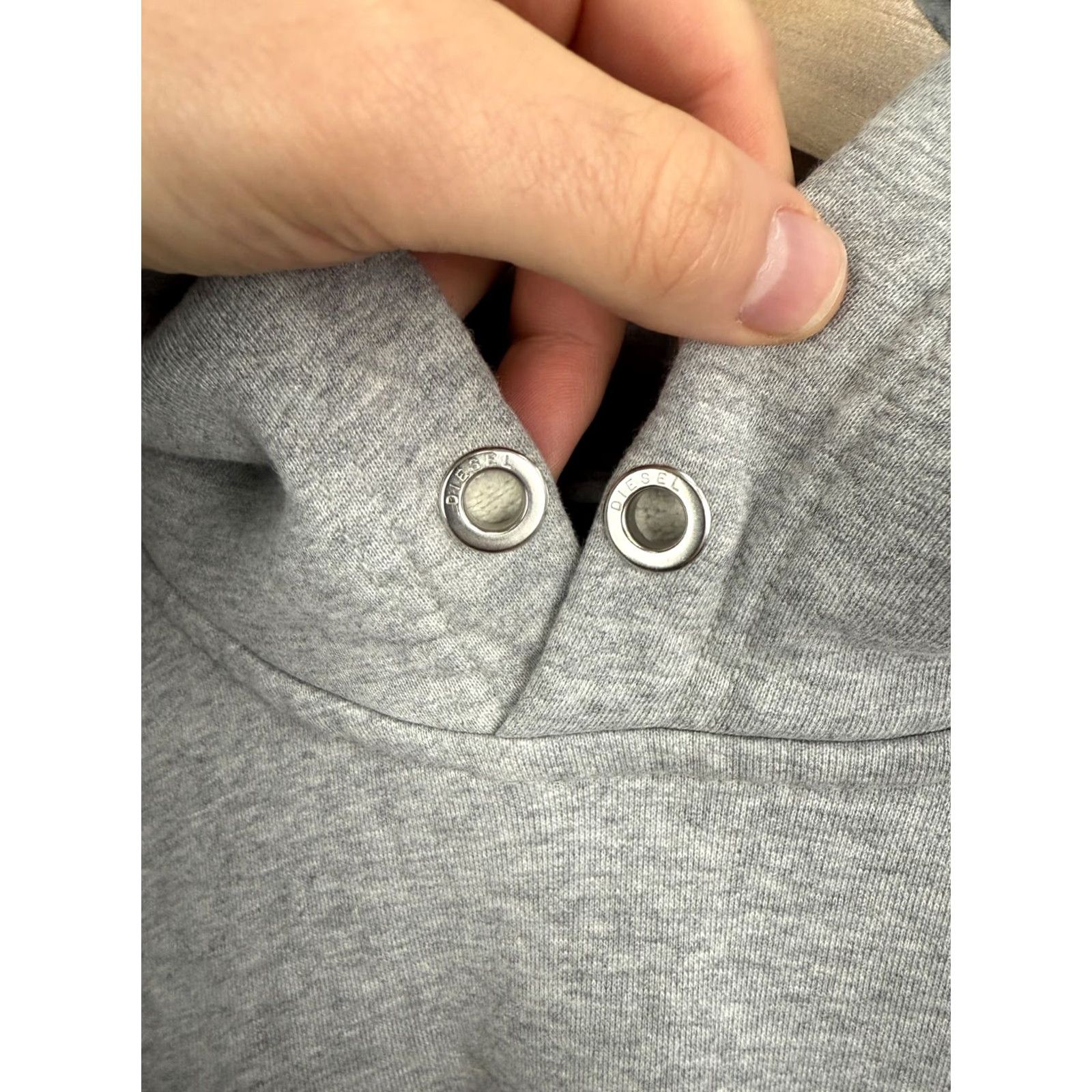 Diesel VINTAGE Diesel Hoodie Mens Classic Retro Gray M shirt? Size US M / EU 48-50 / 2 - 6 Thumbnail