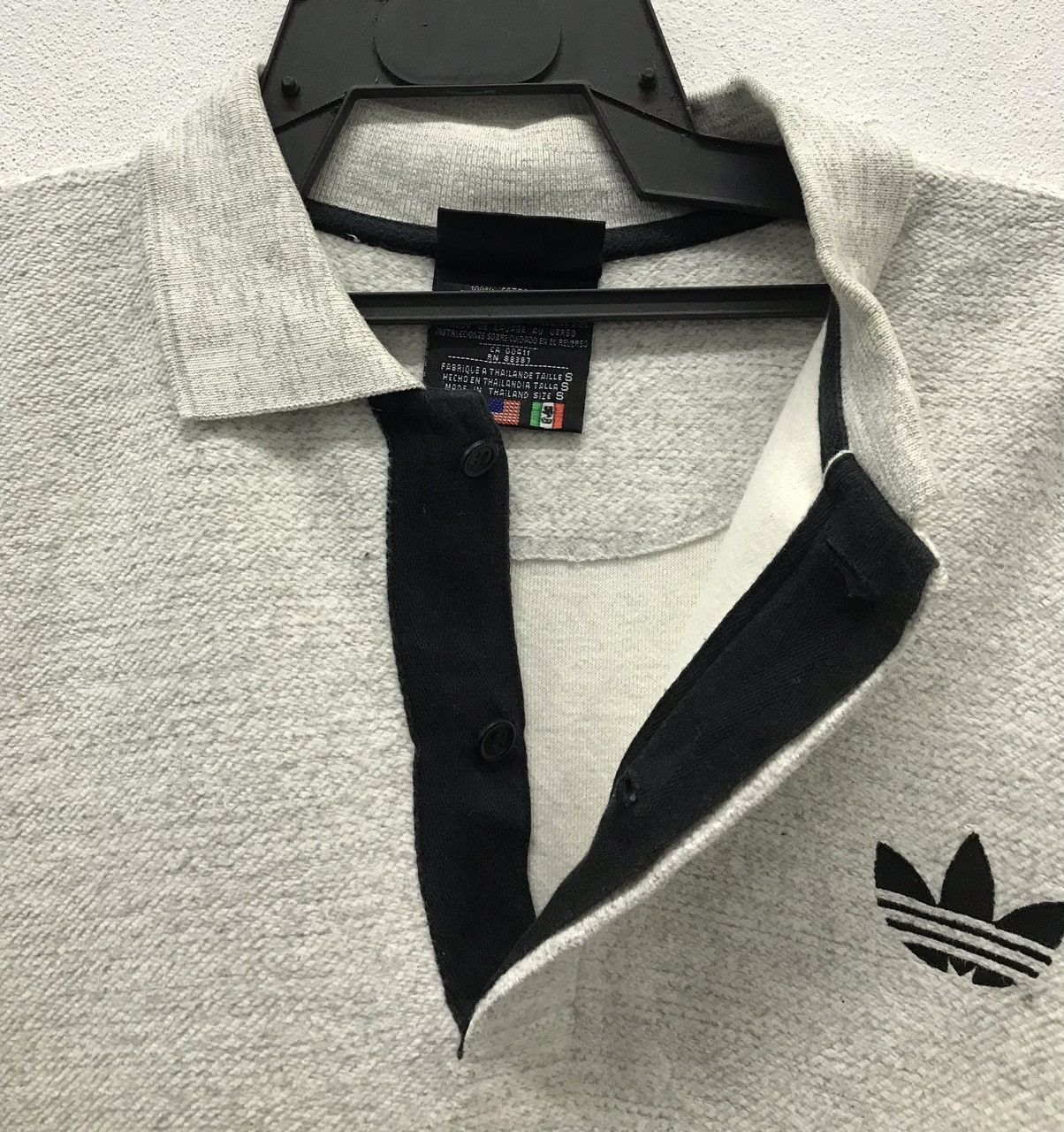 Adidas × Vintage Vintage Adidas Long Sleeve Polos Size US S / EU 44-46 / 1 - 4 Thumbnail