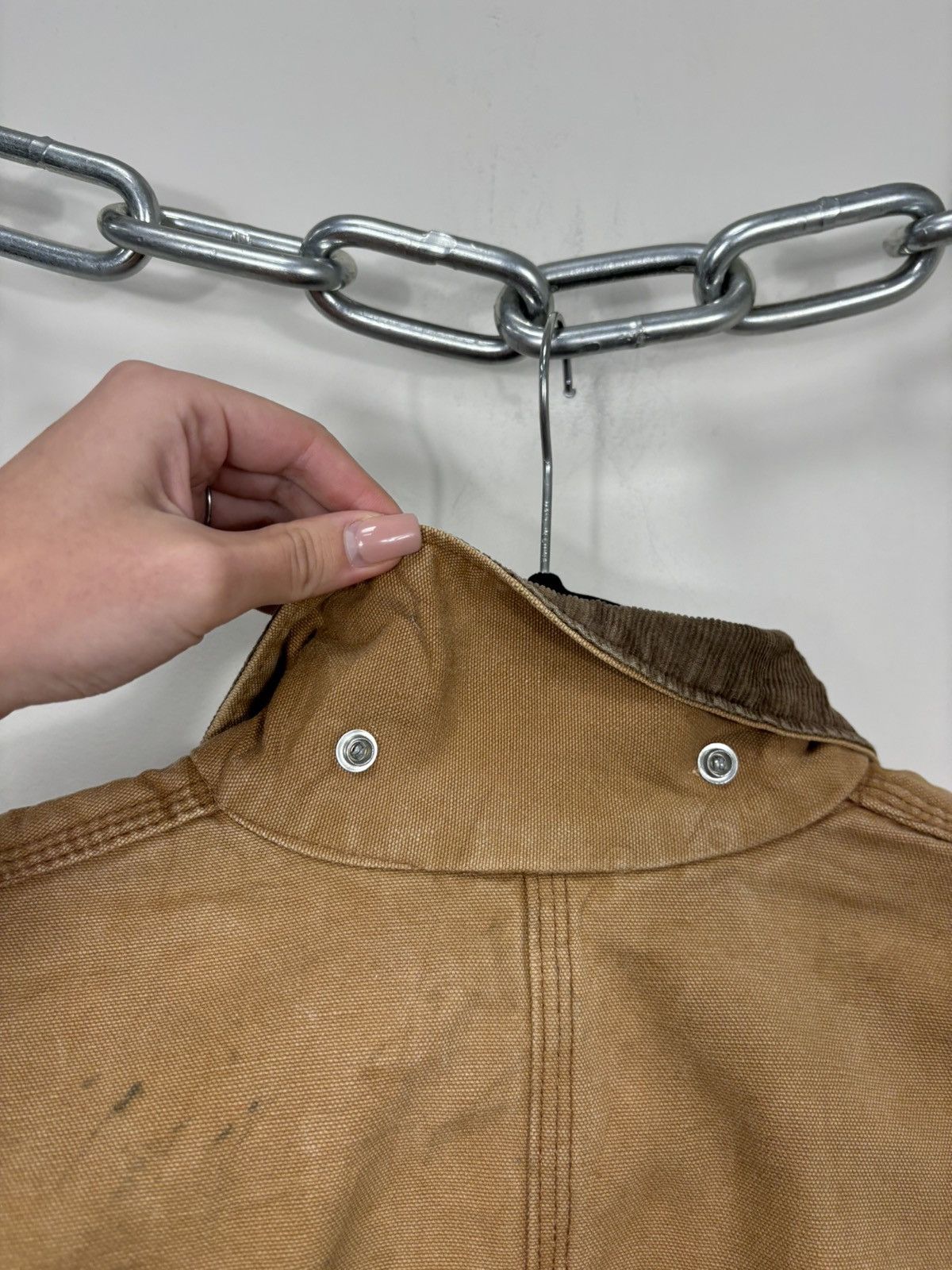 Carhartt Vintage Carhartt 80s USA Boxy Fit Cropped Detroit Jacket Size US L / EU 52-54 / 3 - 24 Thumbnail