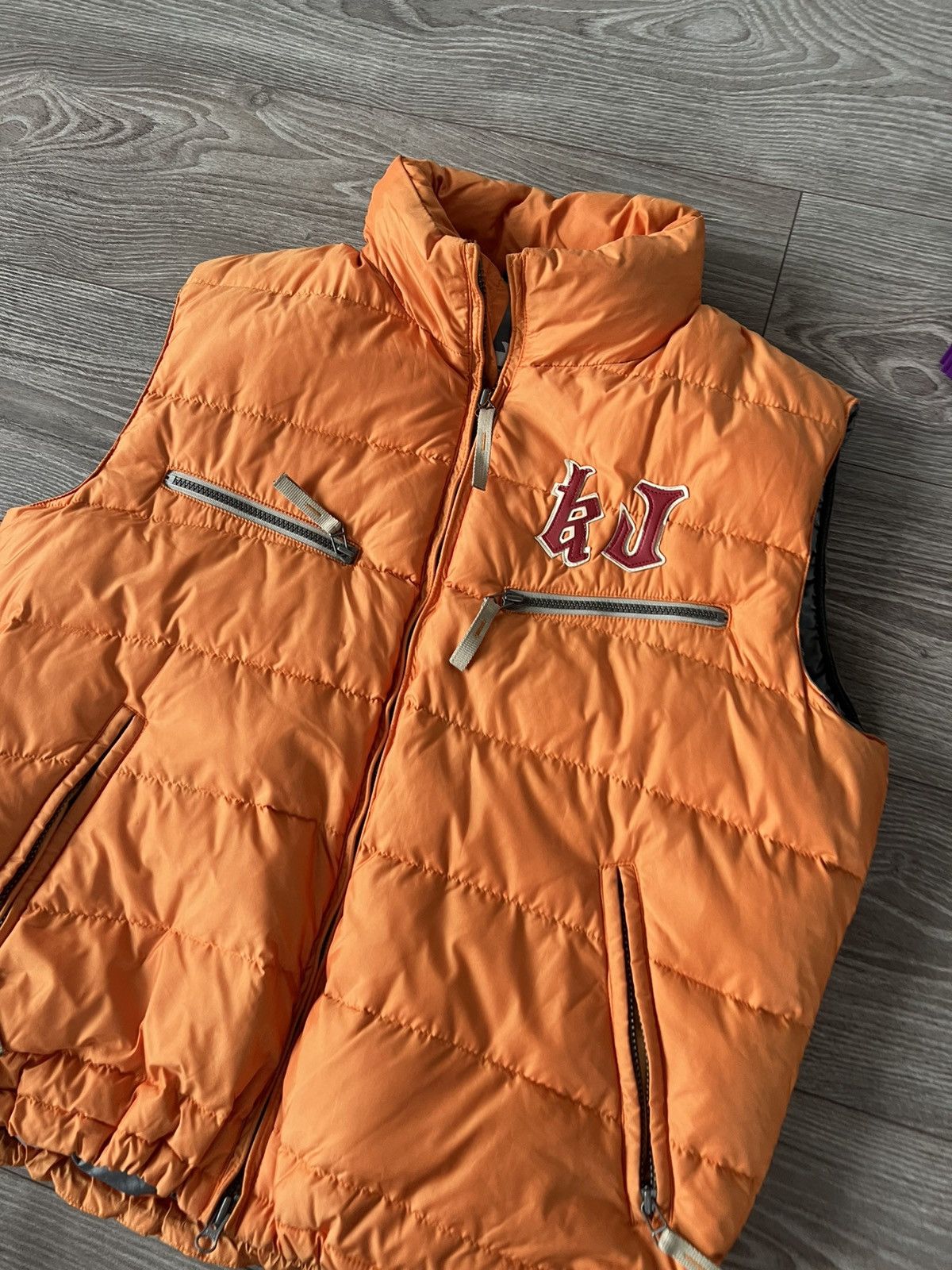 Vintage Vintage Kejo Gaijin Limited Big Logo Goose Down Puffer Vest Size US M / EU 48-50 / 2 - 6 Thumbnail