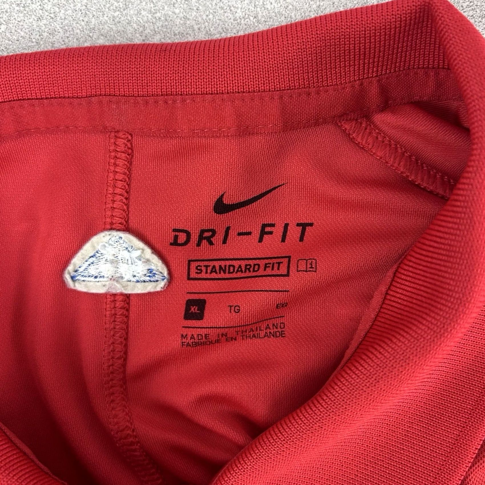 Nike Nike Dri Fit Polo Shirt Men's XL Red Golf The Patriot Folds of Honor Size US XL / EU 56 / 4 - 3 Thumbnail