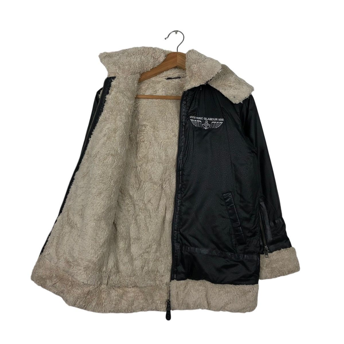 Hysteric Glamour 🔥VINTAGE BIKER JACKET HYSTERIC GLAMOUR MINI FOR KIDS Size US M / EU 48-50 / 2 - 16 Thumbnail