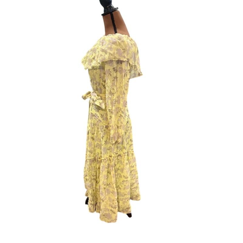 ASTR The Label ASTR “Kaylani” Tiered Off-The-Shoulder Dress Size XS / US 0-2 / IT 36-38 - 5 Thumbnail