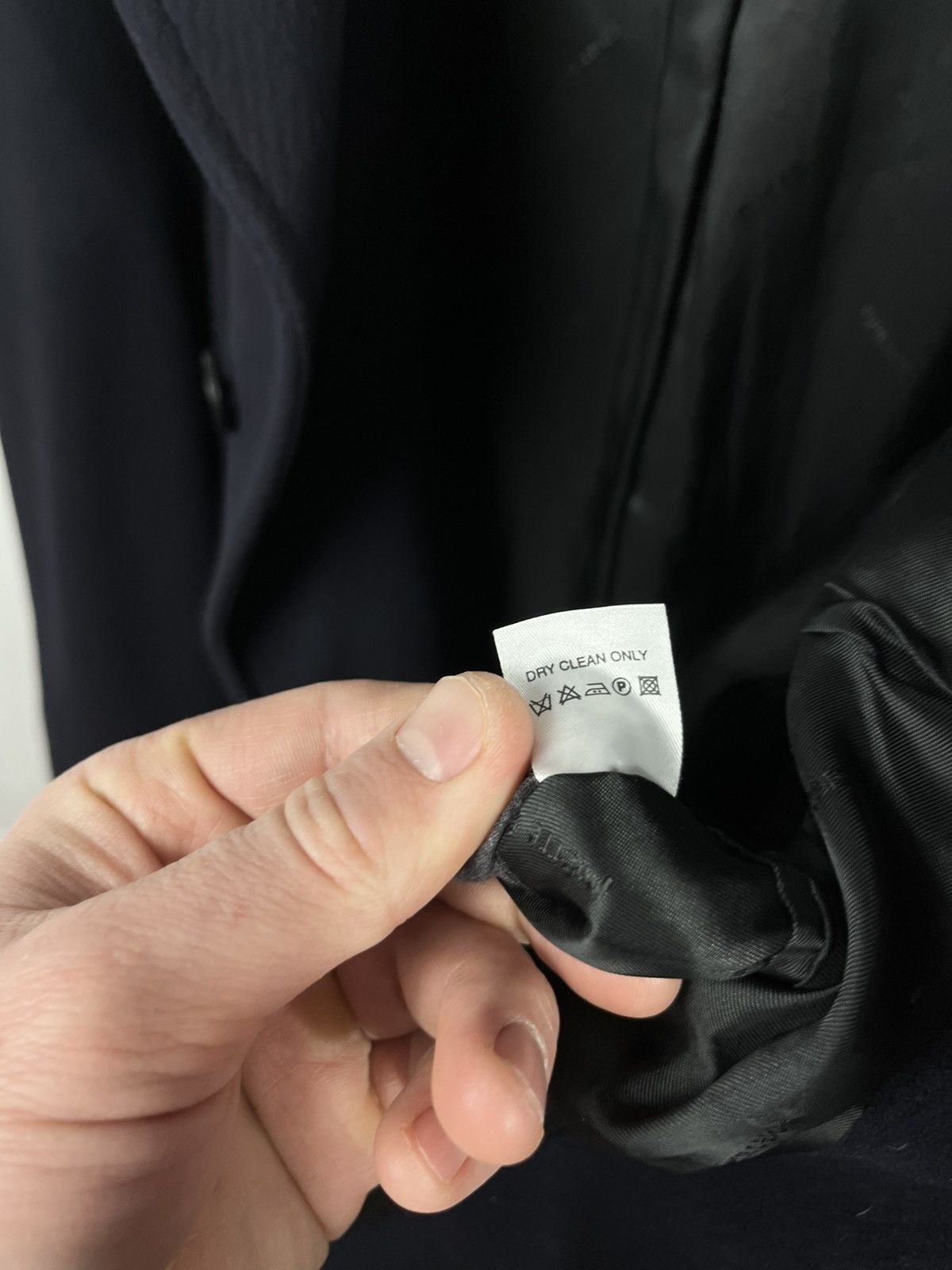 Pierre Cardin Pierre Cardin Wool Cashmere Coat Navy Blue XL Size US XL / EU 56 / 4 - 9 Thumbnail