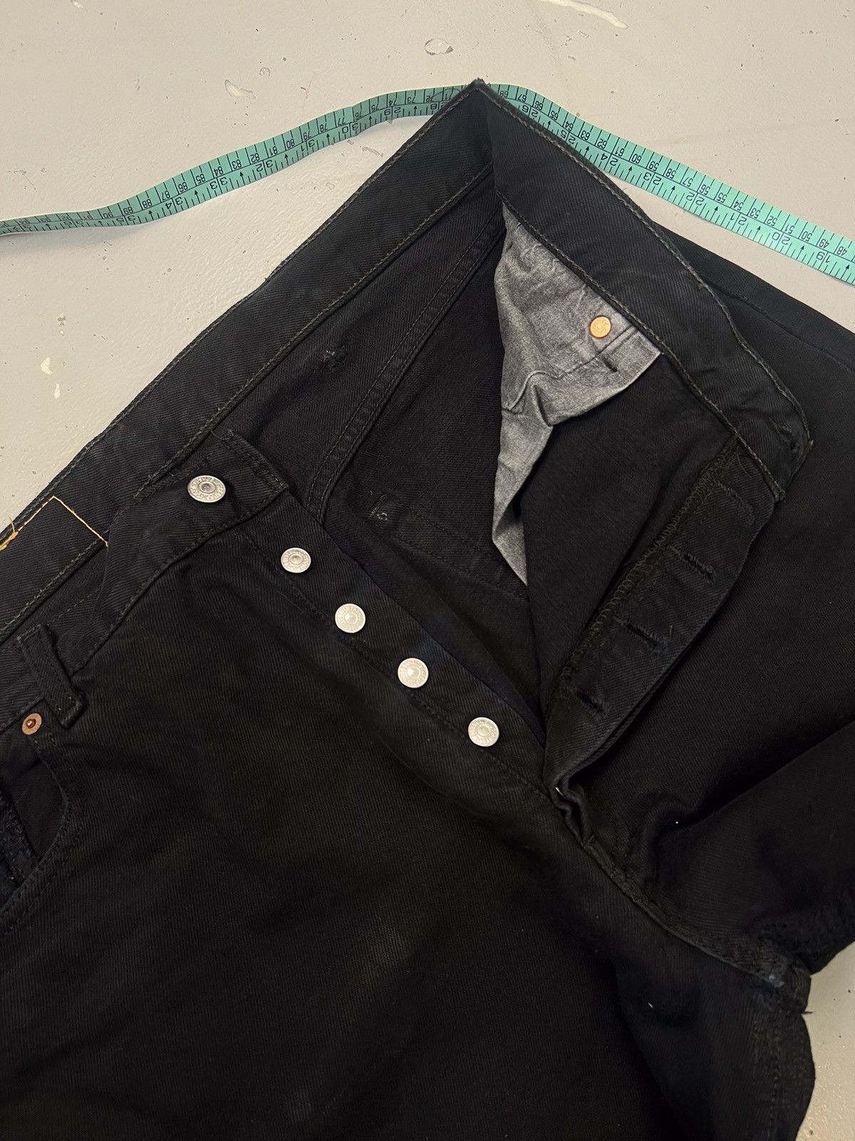 Levi's Vintage Levi’s Strauss & co paper tag 501 baggy denim Size US 42 / EU 58 - 8 Thumbnail