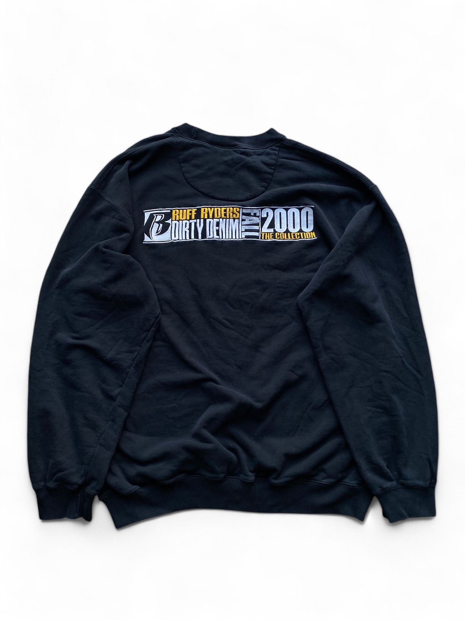 Rap Tees × Ruff Ryders Ruff Ryders Dirty Denim 2000 Sweatshirt Size US XL / EU 56 / 4 - 2 Thumbnail