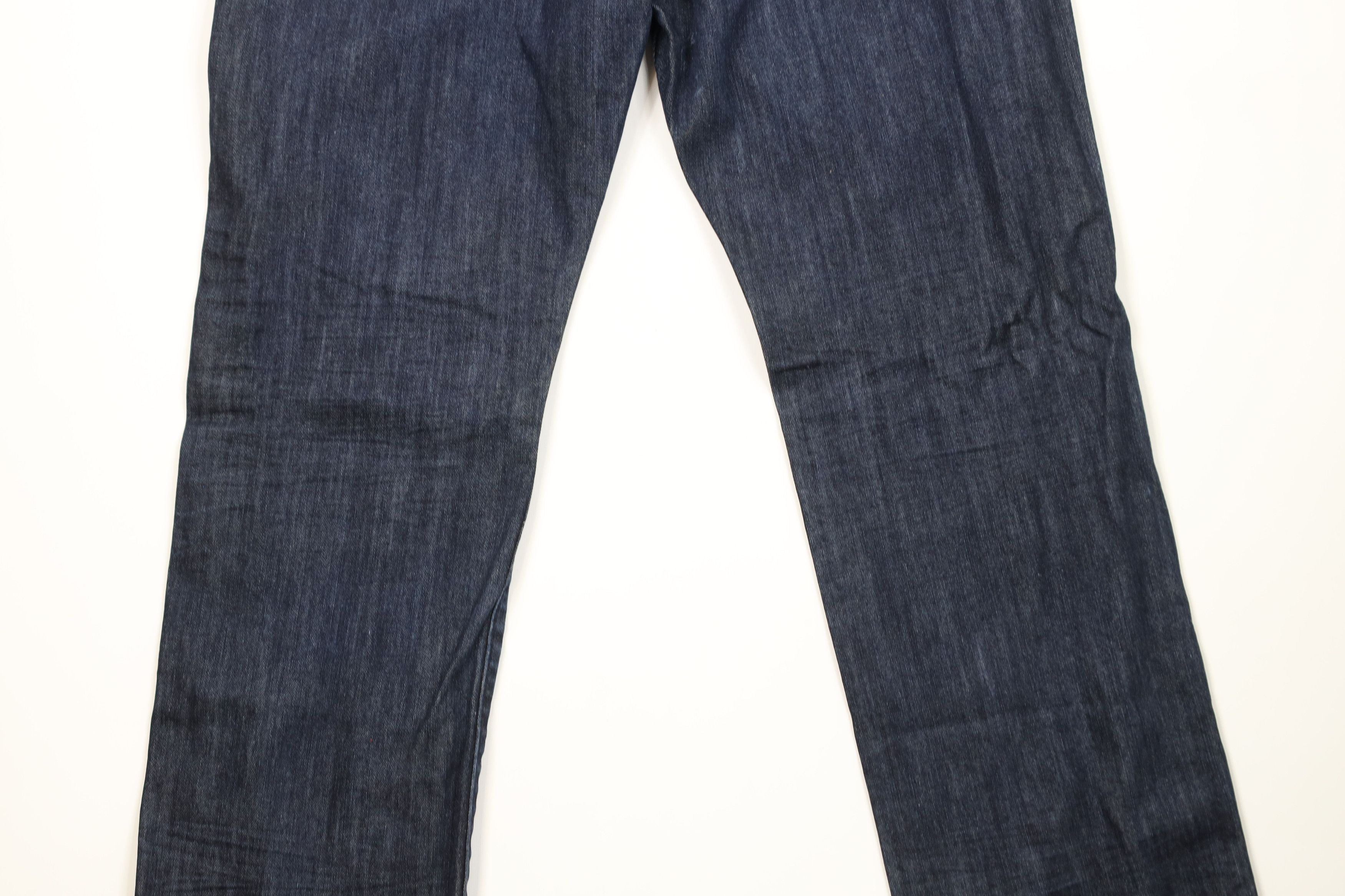 Express Express Kingston Classic Fit Straight Leg Denim Jeans Indigo Size US 36 / EU 52 - 12 Thumbnail