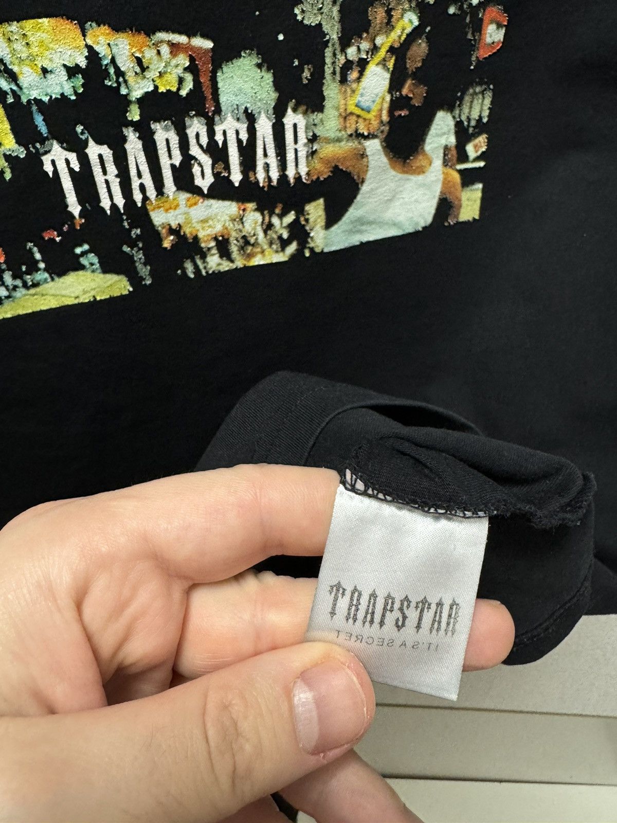 Trapstar London Trapstar London big logo black t-shirt Xl sz Size US XL / EU 56 / 4 - 3 Thumbnail