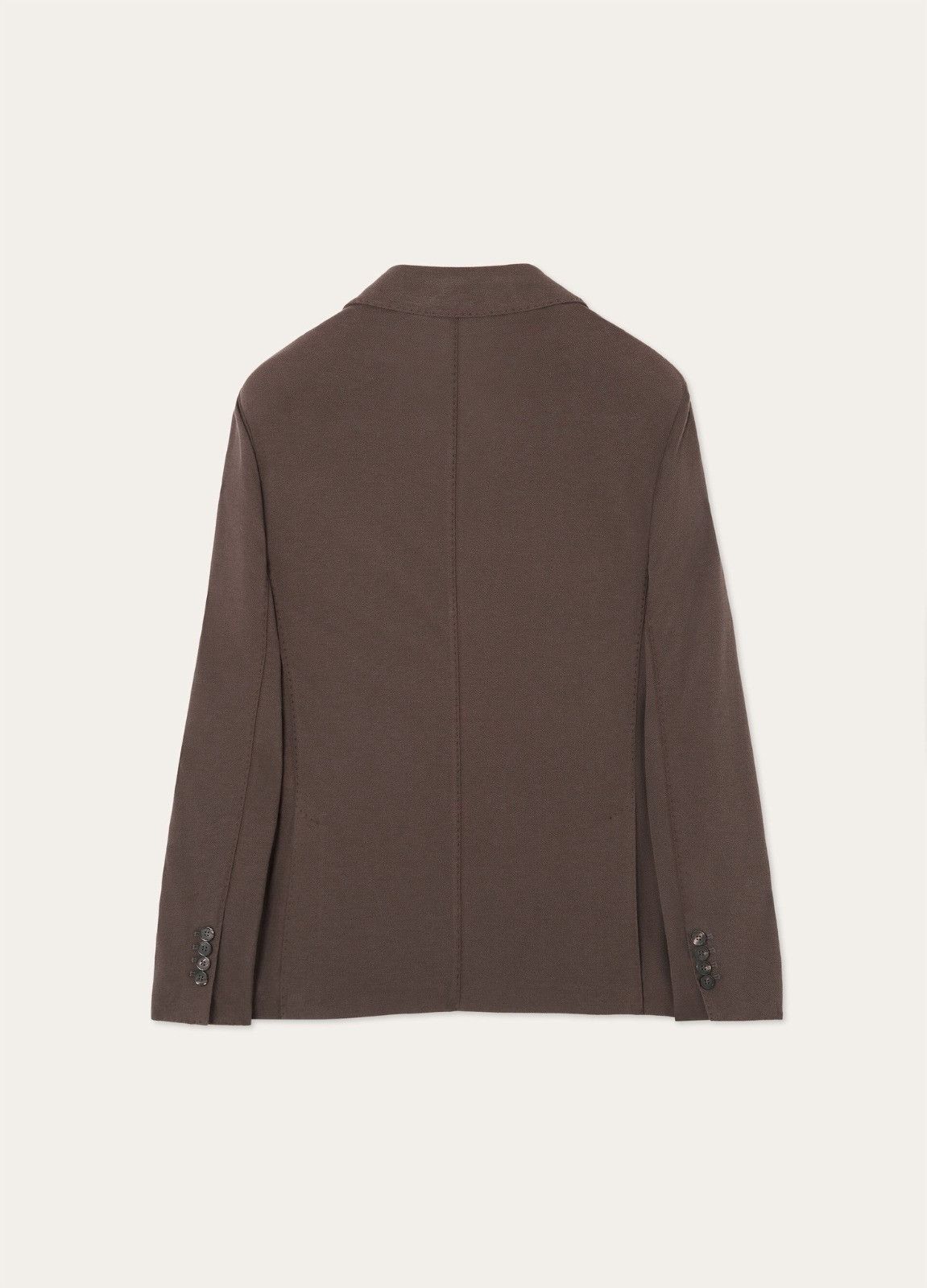 Loro Piana o1srvl11e0526 FAO9263 Sweater SB Jacket in Brown Size US L / EU 52-54 / 3 - 2 Thumbnail