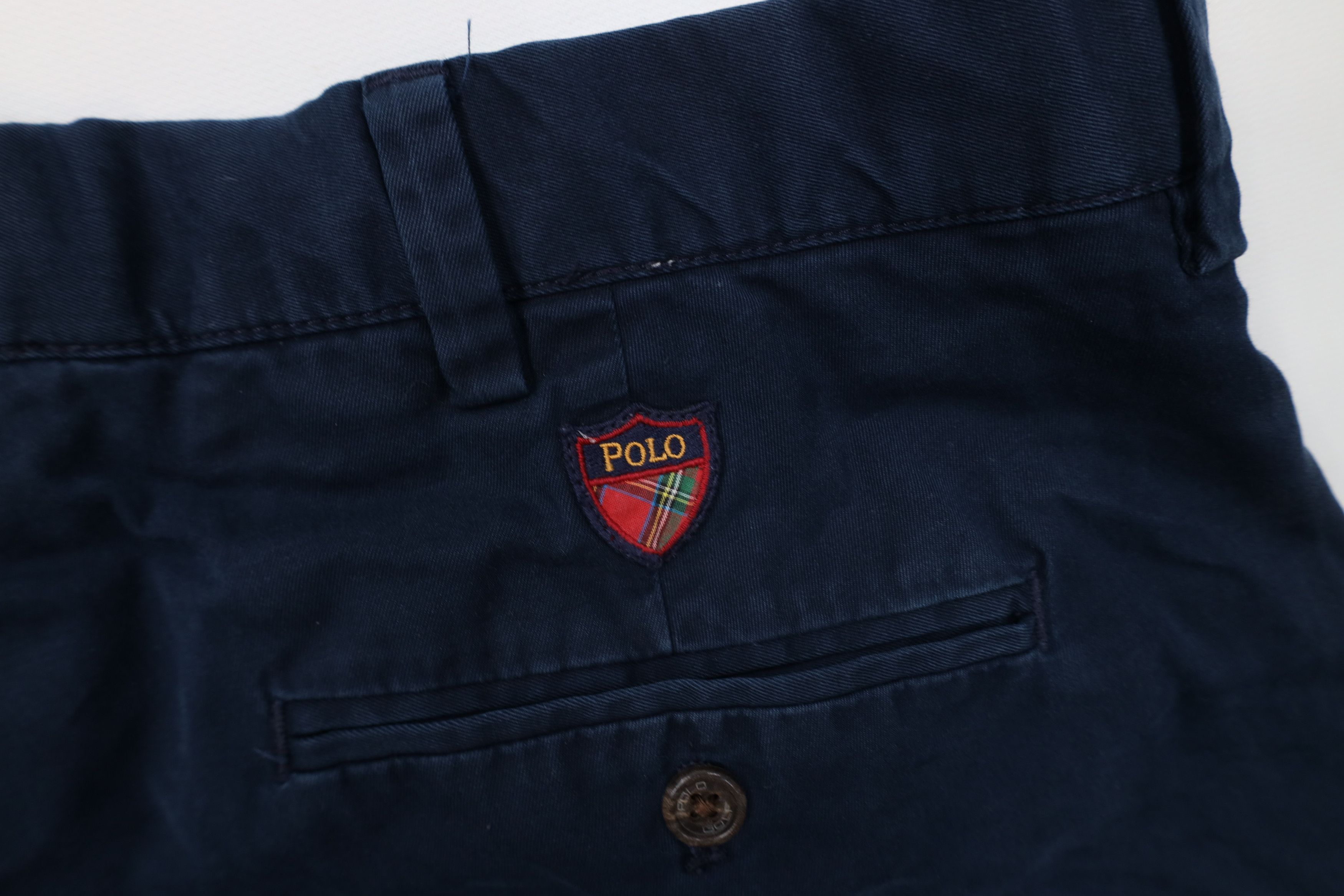 Ralph Lauren Vintage 90s Polo Golf Ralph Lauren Spell Crest Chino Shorts Size US 34 / EU 50 - 14 Thumbnail