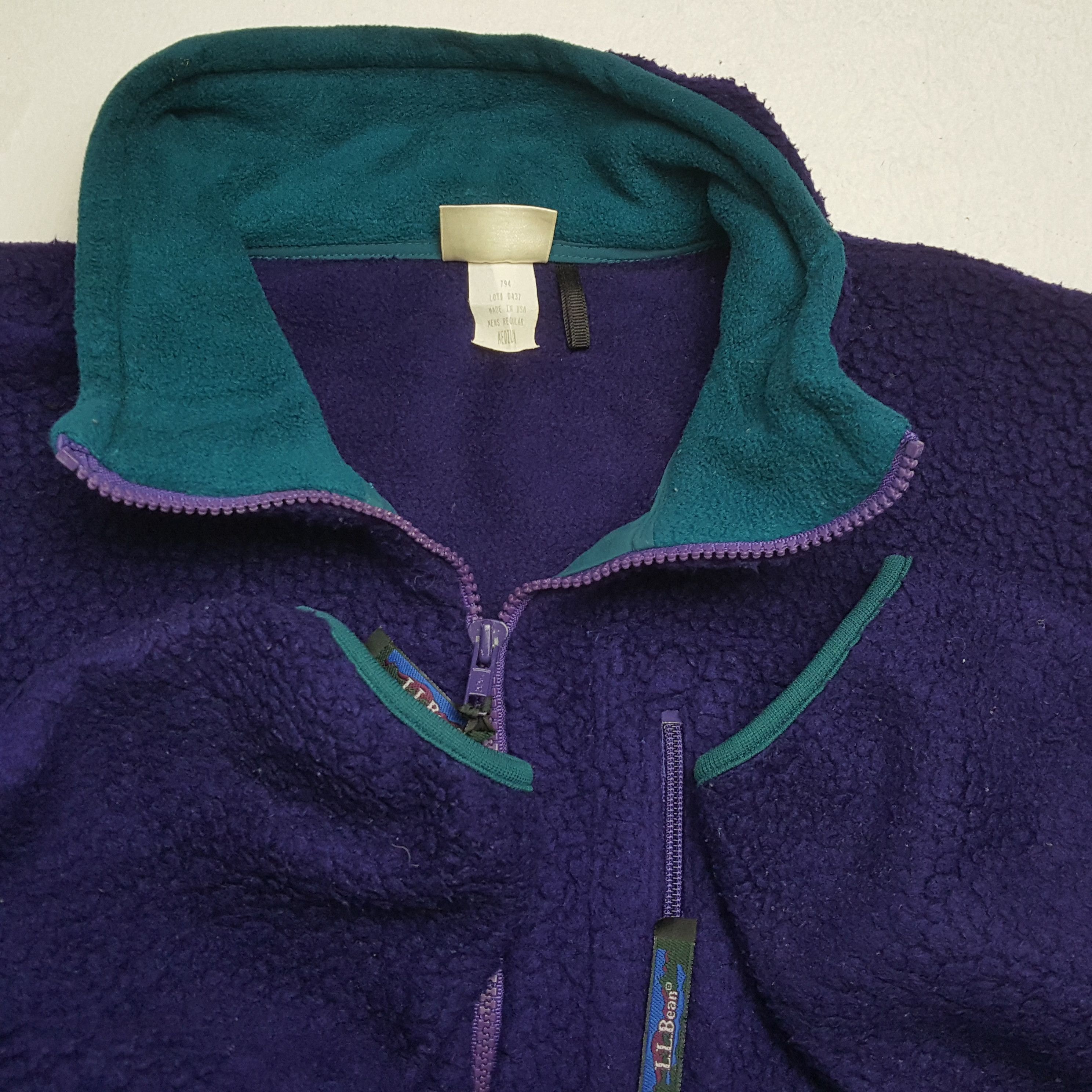 L.L. Bean × Vintage Vintage L.L BEAN American Brand Sherpa Fleece Jacket Size US L / EU 52-54 / 3 - 8 Thumbnail