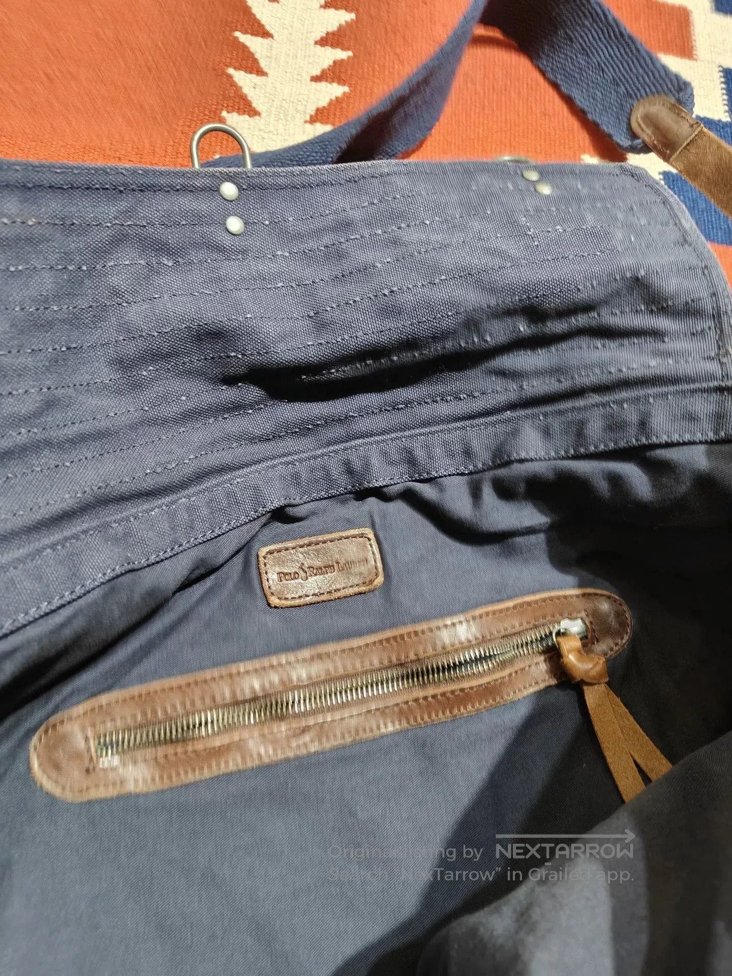 RRL Ralph Lauren RRL Ralph Lauren Nautical Shoulder Bag. Size ONE SIZE - 5 Thumbnail