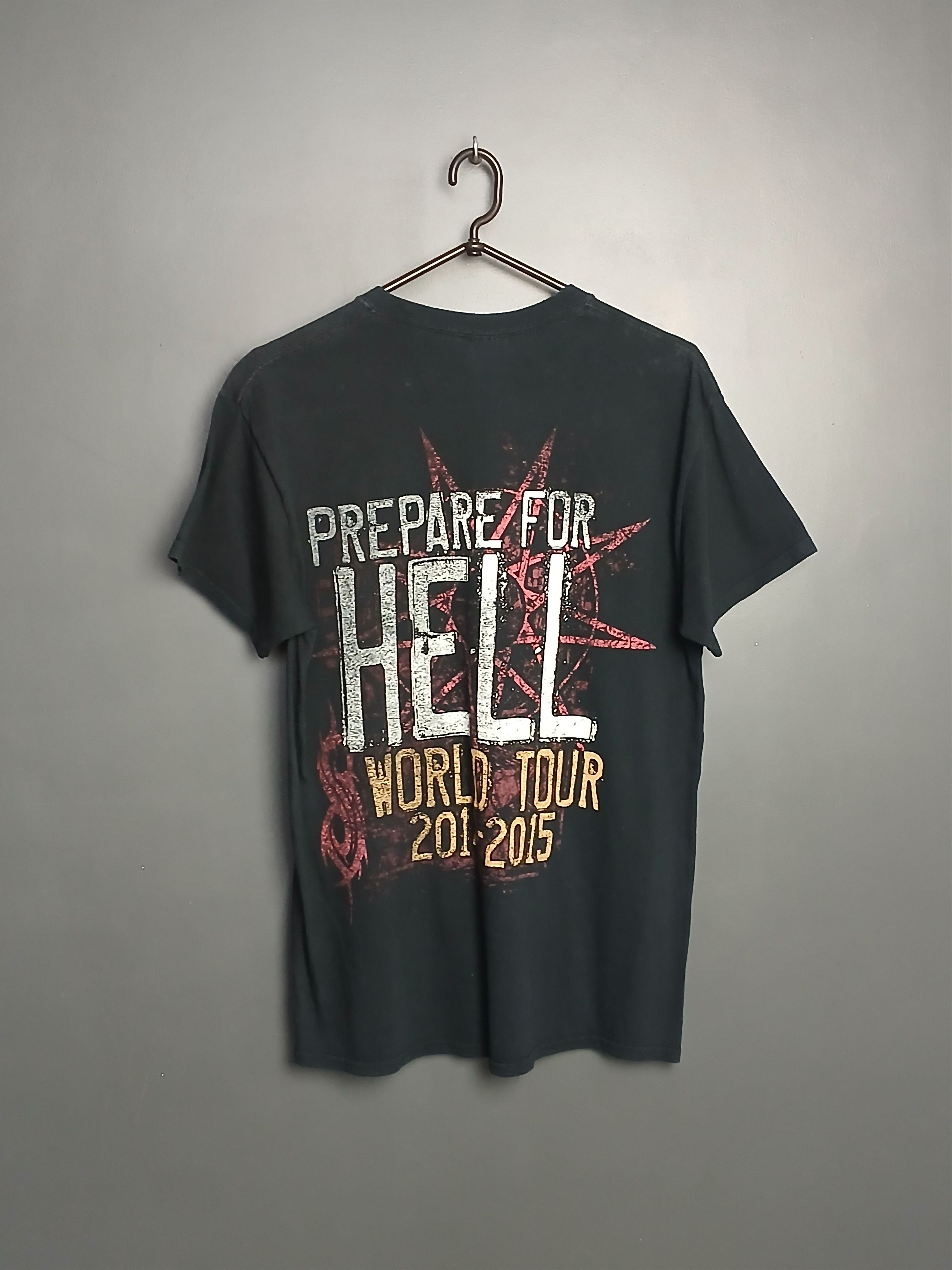 Band Tees × Slipknot Slipknot Prepare For Hell World Tour T-Shirt Size US M / EU 48-50 / 2 - 2 Thumbnail