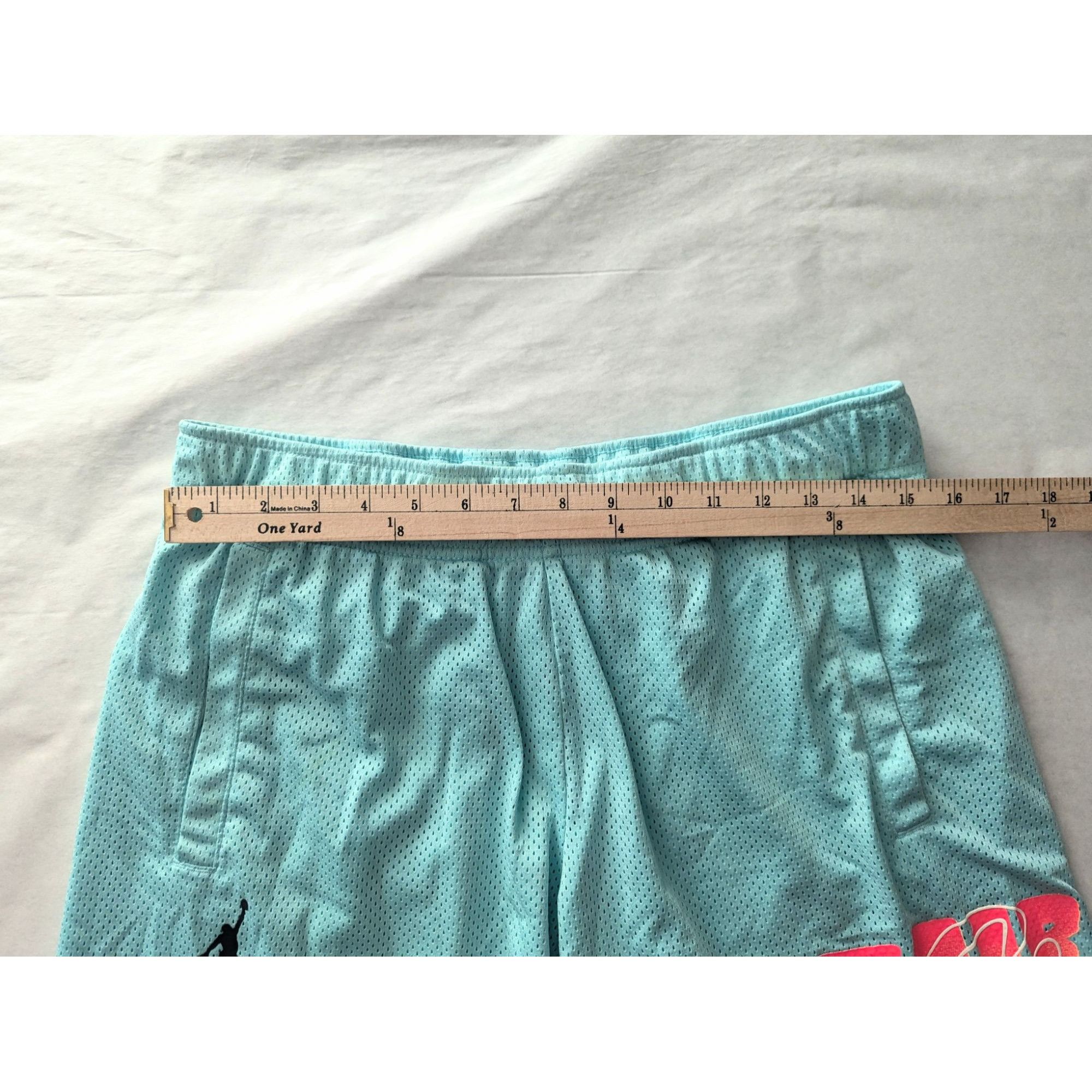 Nike Nike Jordan Men's Basketball Shorts Standard Fit Teal Size M Size US 34 / EU 50 - 8 Thumbnail