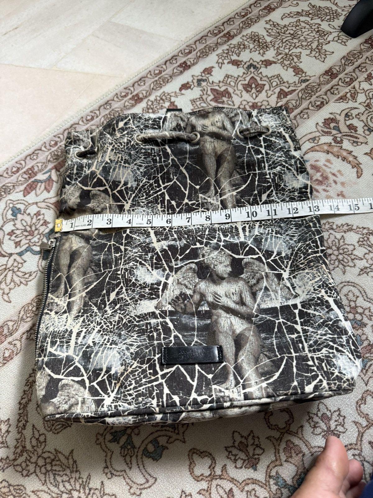 Jean Paul Gaultier 90s Vintage Jean Paul Gaultier Angel portrait Bagpack Size ONE SIZE - 10 Thumbnail