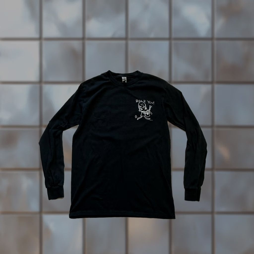 Gildan VINTAGE Yoshitomo Nara Rock You California Fire Aid Concert Graphic L/S T-Shirt S Mens Black Size US S / EU 44-46 / 1 - 1 Thumbnail