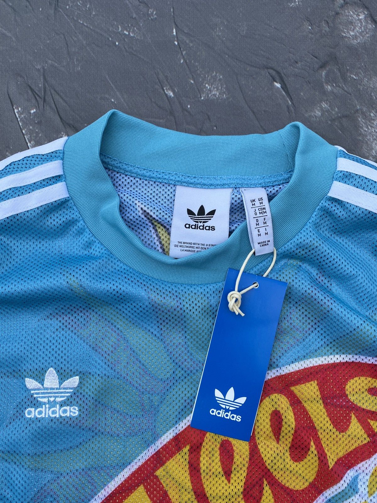 Adidas New Adidas Sean Wotherspoon X Hot Wheels Long Sleeve Mesh Size US M / EU 48-50 / 2 - 5 Thumbnail