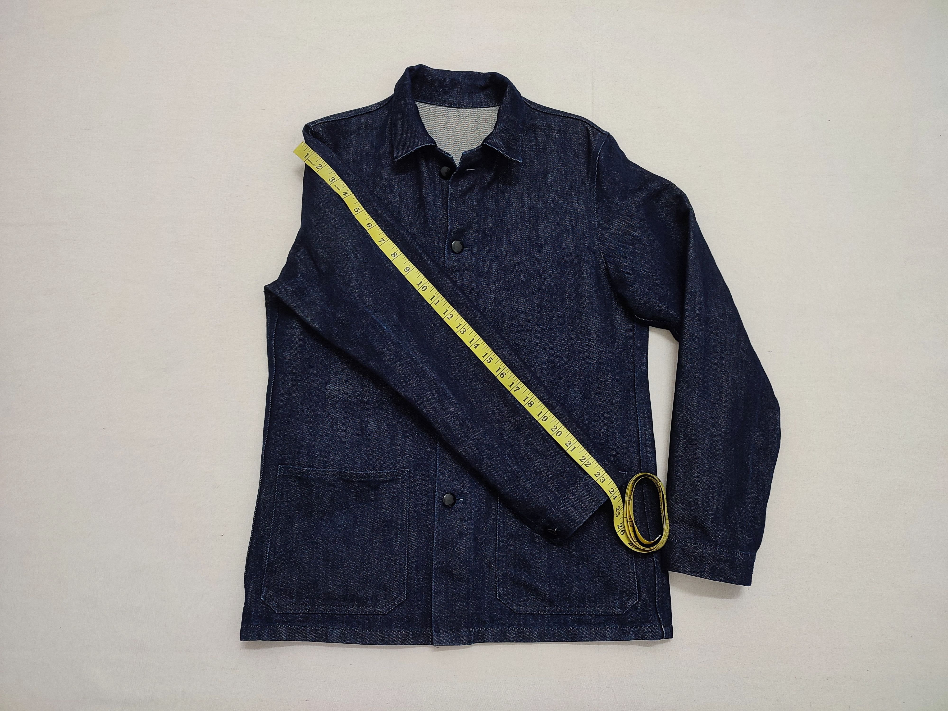 Yohji Yamamoto Yohji Yamamoto Against All Risks Denim Workwear Jacket Size US M / EU 48-50 / 2 - 7 Thumbnail
