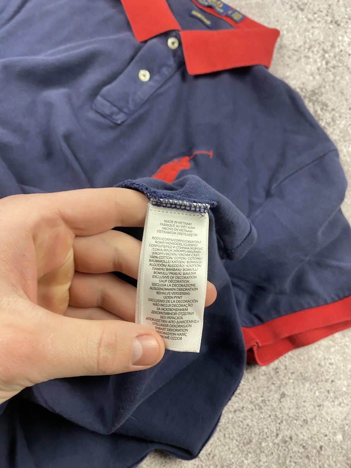 Polo Ralph Lauren × Ralph Lauren × Vintage Vintage Polo Ralph Lauren Big Pony Polo Chief Keef Size US L / EU 52-54 / 3 - 5 Thumbnail