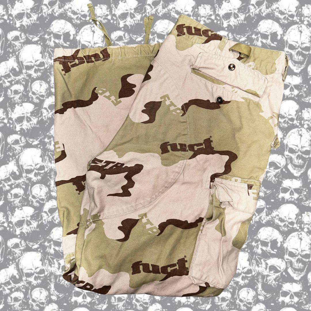 FUCT × Fuck The Population FUCT THE POPULATION ARMY PANTS Size US 36 / EU 52 - 3 Thumbnail