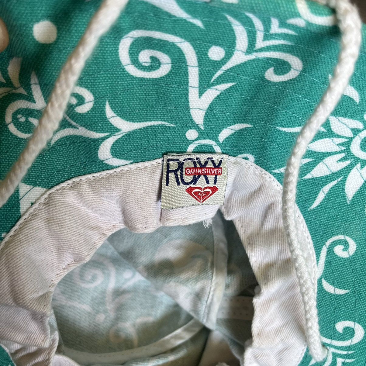 Quiksilver Vintage 1980s Roxy Quiksilver Boardshorts Paisley Safari Hat Size ONE SIZE - 5 Thumbnail