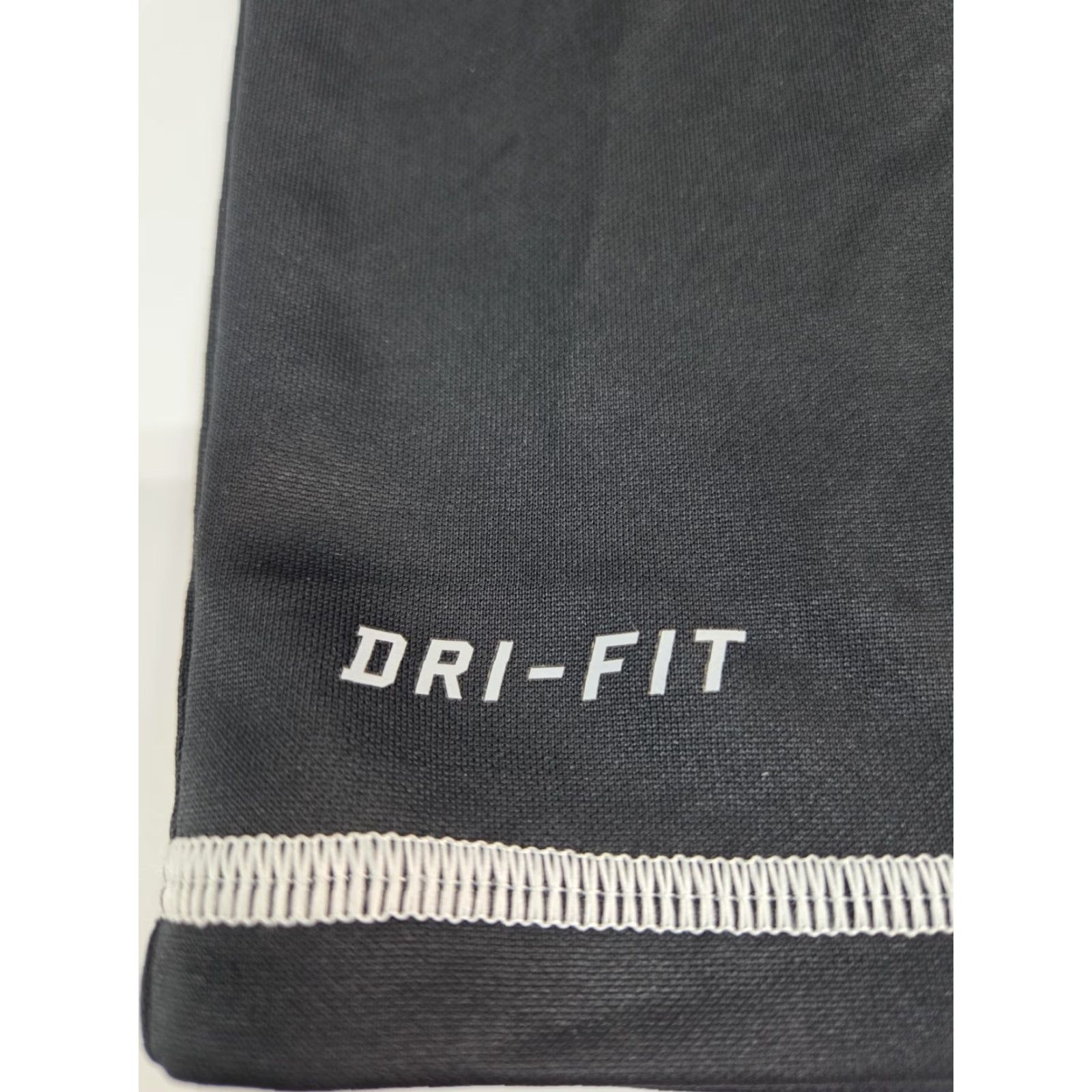 Nike Nike Dri-Fit Mens Short Sleeve Crew Neck T-Shirt Black/White XL Logo Athletic Activewear Shirt Size US XL / EU 56 / 4 - 6 Thumbnail