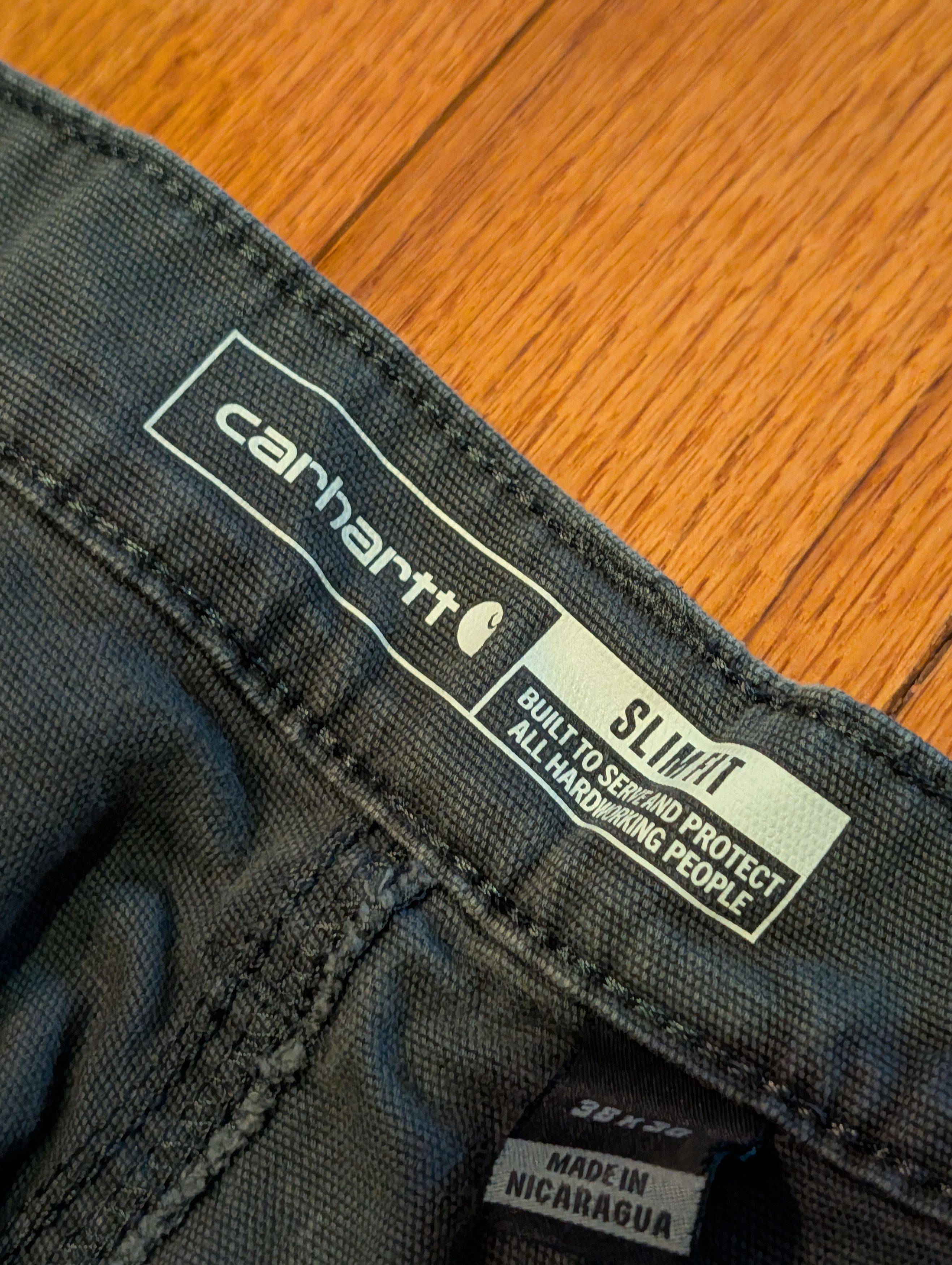 Carhartt Carhartt Relaxed Fit Canvas Carpenter Work Pants Men’s 38x30 Size US 38 / EU 54 - 4 Thumbnail