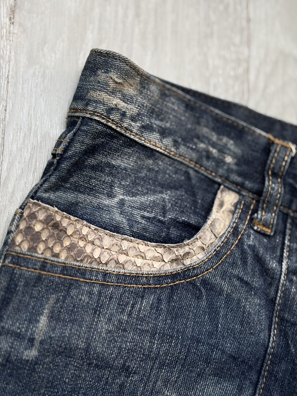 semanticdesign SEMANTIC DESIGN lace-up jeans Size US 31 - 3 Thumbnail